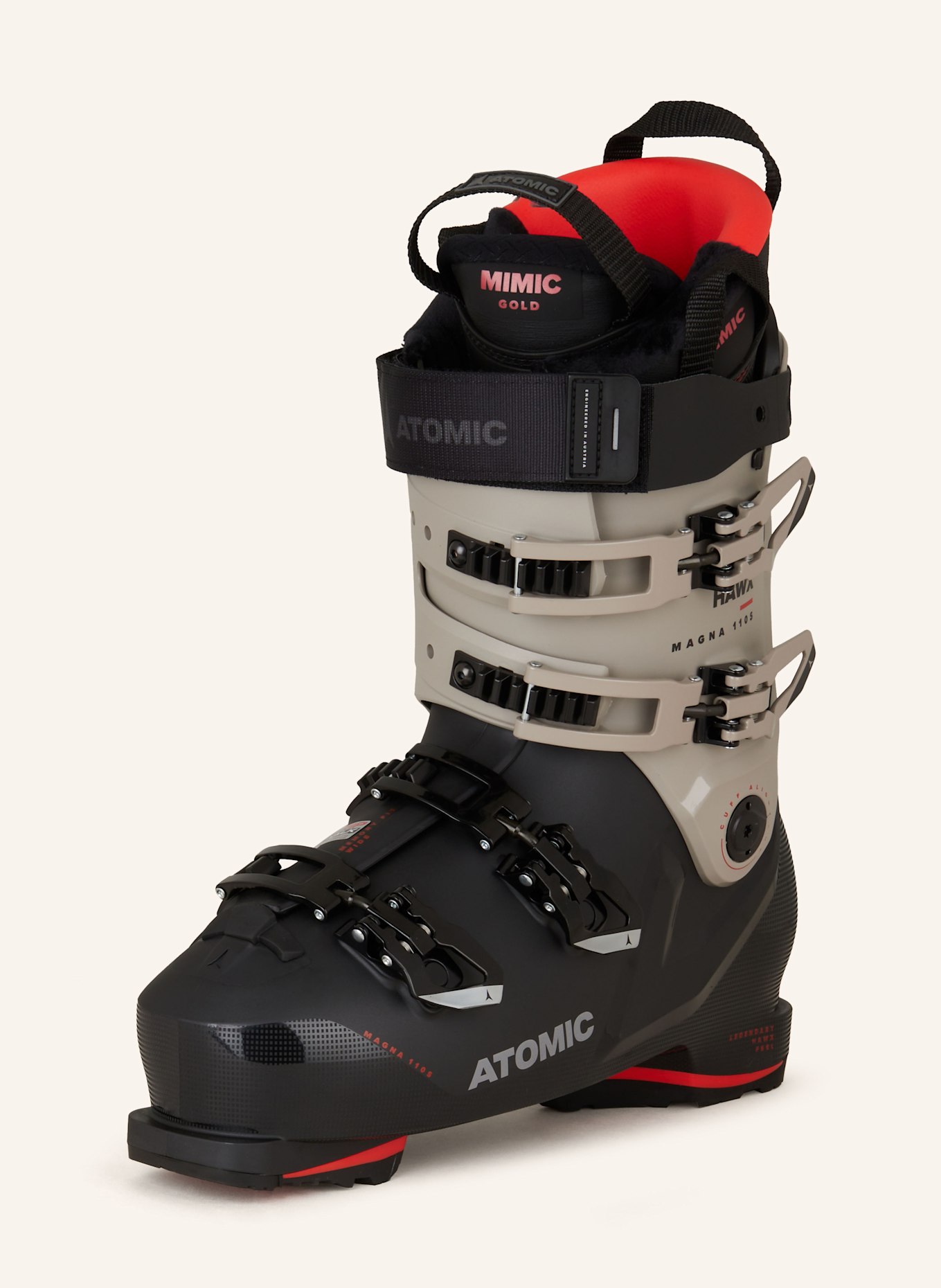 ATOMIC Skischuhe HAWX MAGNA 110 S GW: SCHWARZ / TAUPE / ROT