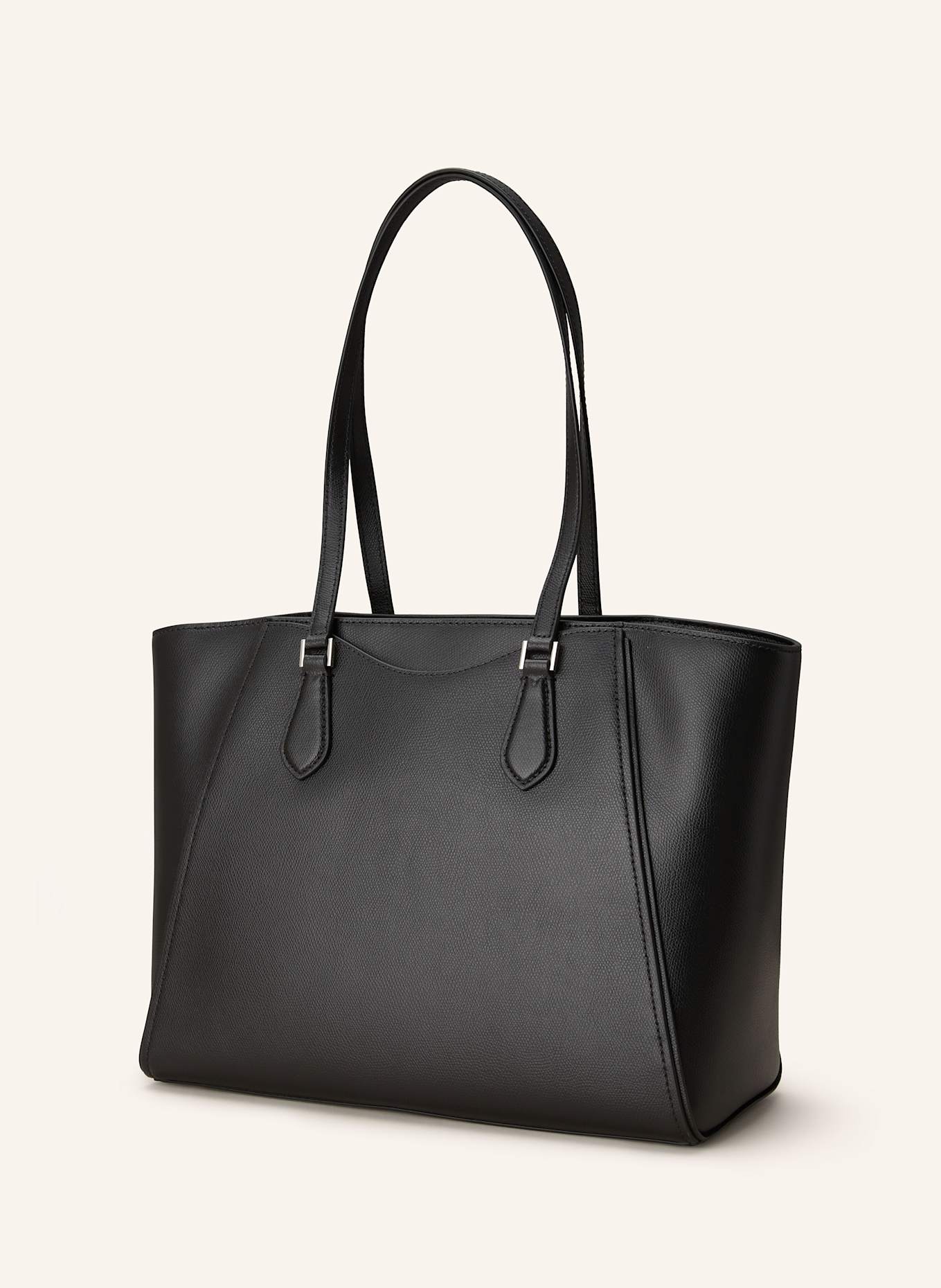 Michael kors black leather bags hotsell