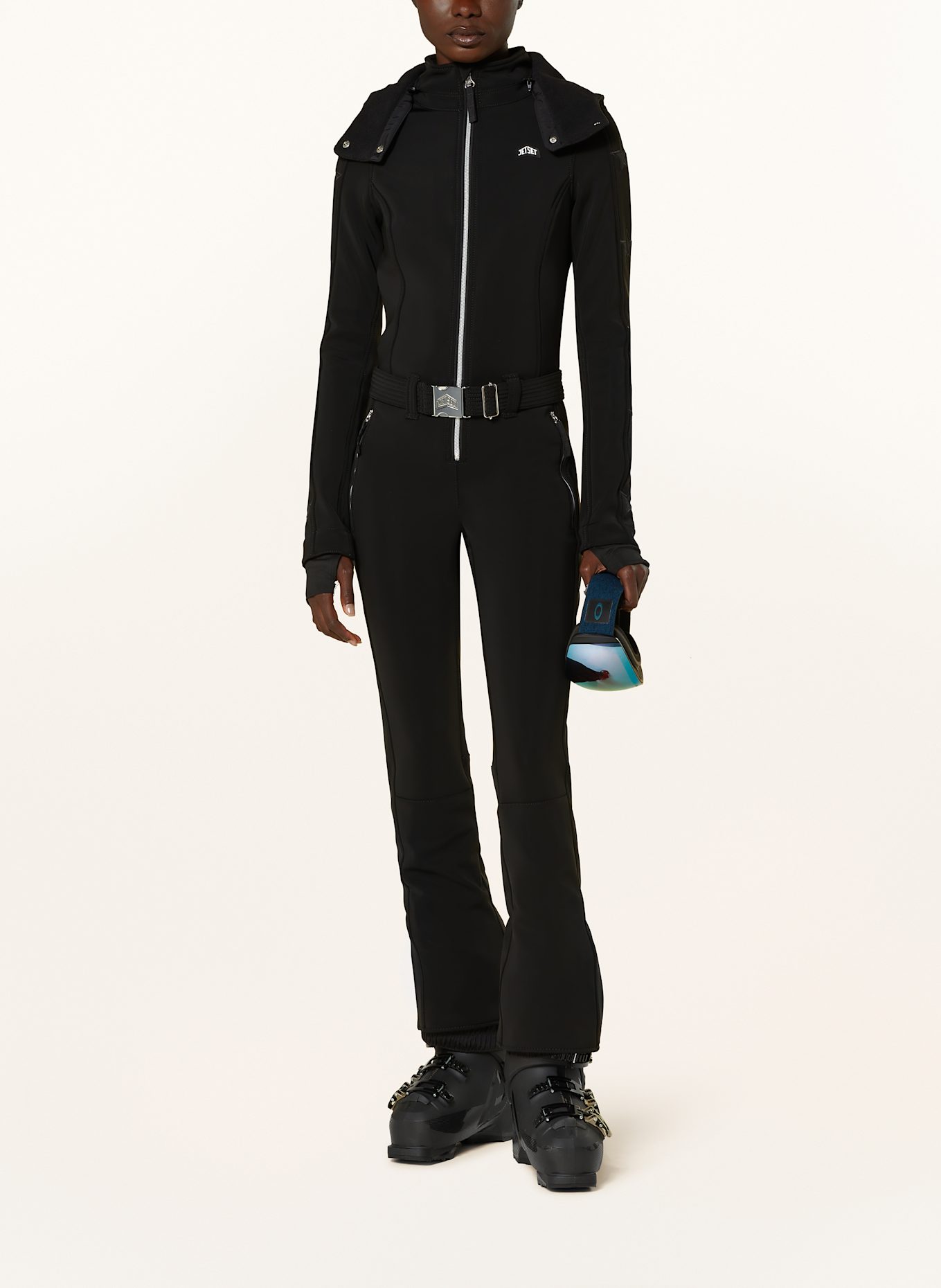 JET SET Ski overalls in black