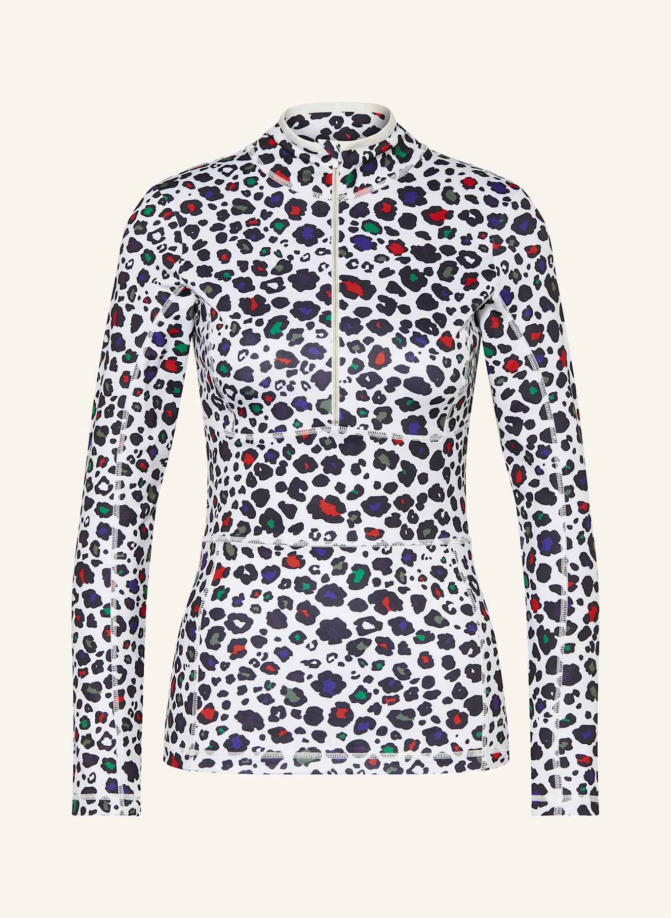 JET SET Midlayer GINGER: SCHWARZ/ WEISS/ DUNKELGRÜN