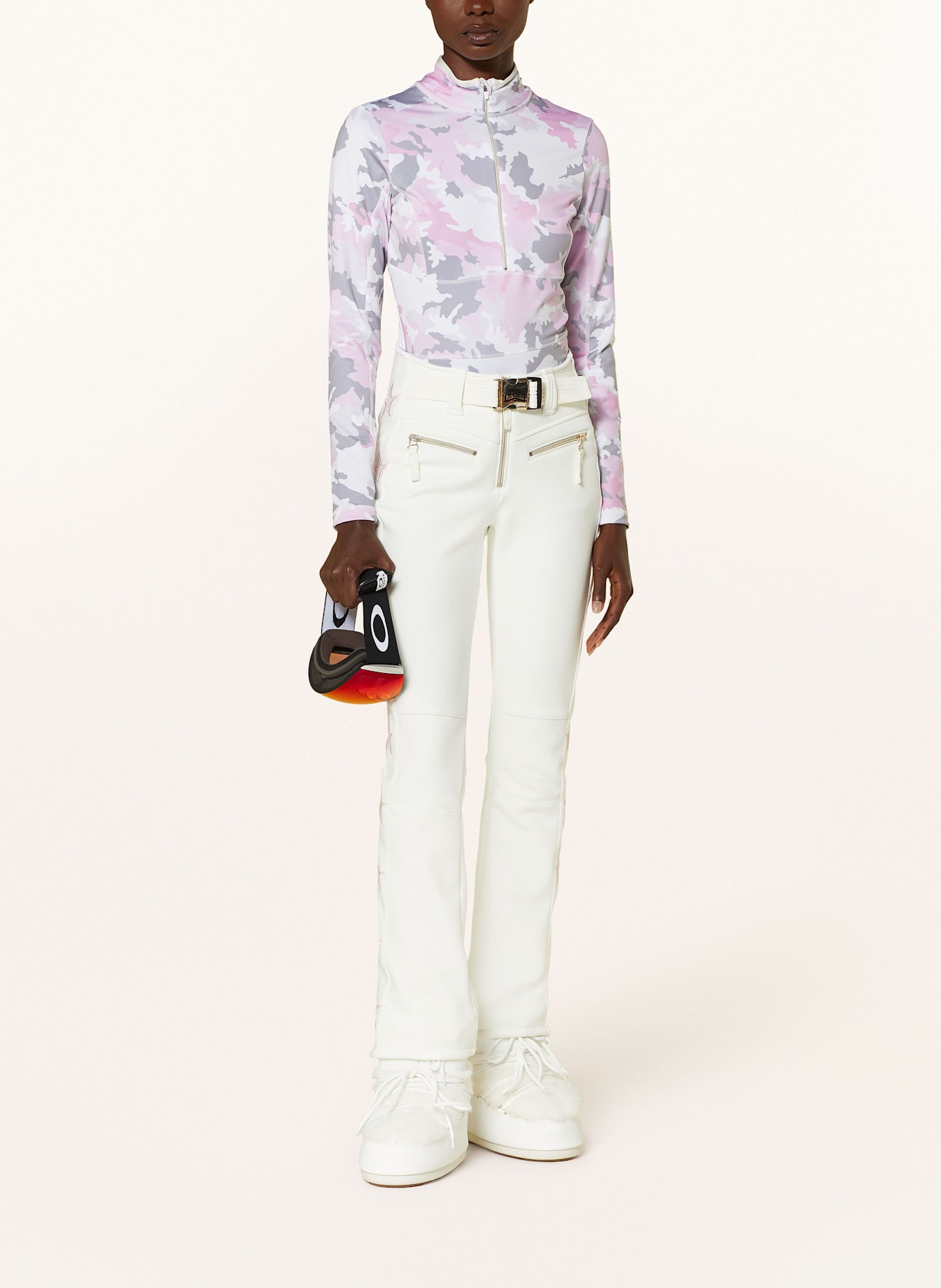 JET SET Midlayer GINGER: ROSA/ GRAU/ HELLGRAU