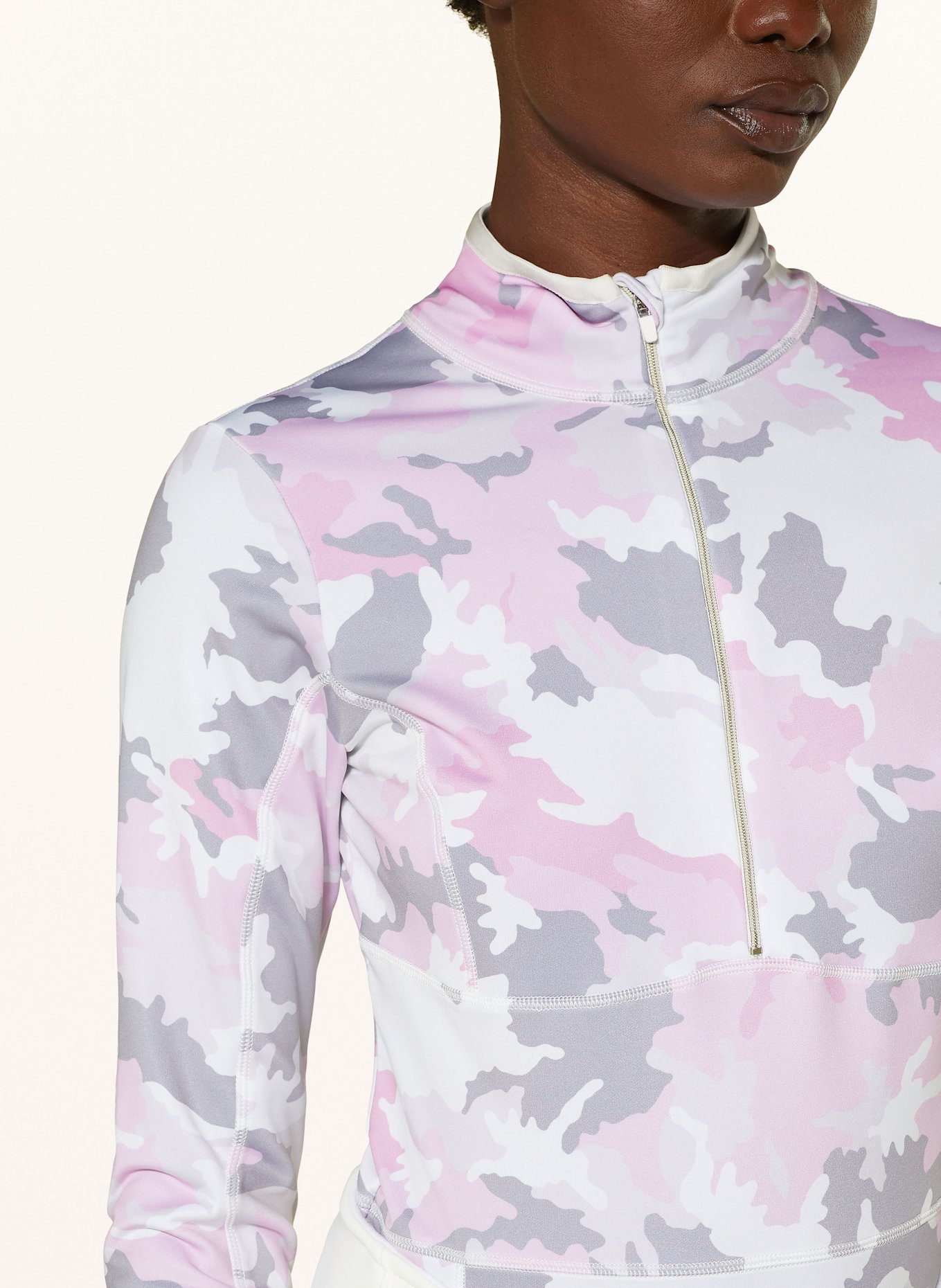 JET SET Midlayer GINGER: ROSA/ GRAU/ HELLGRAU