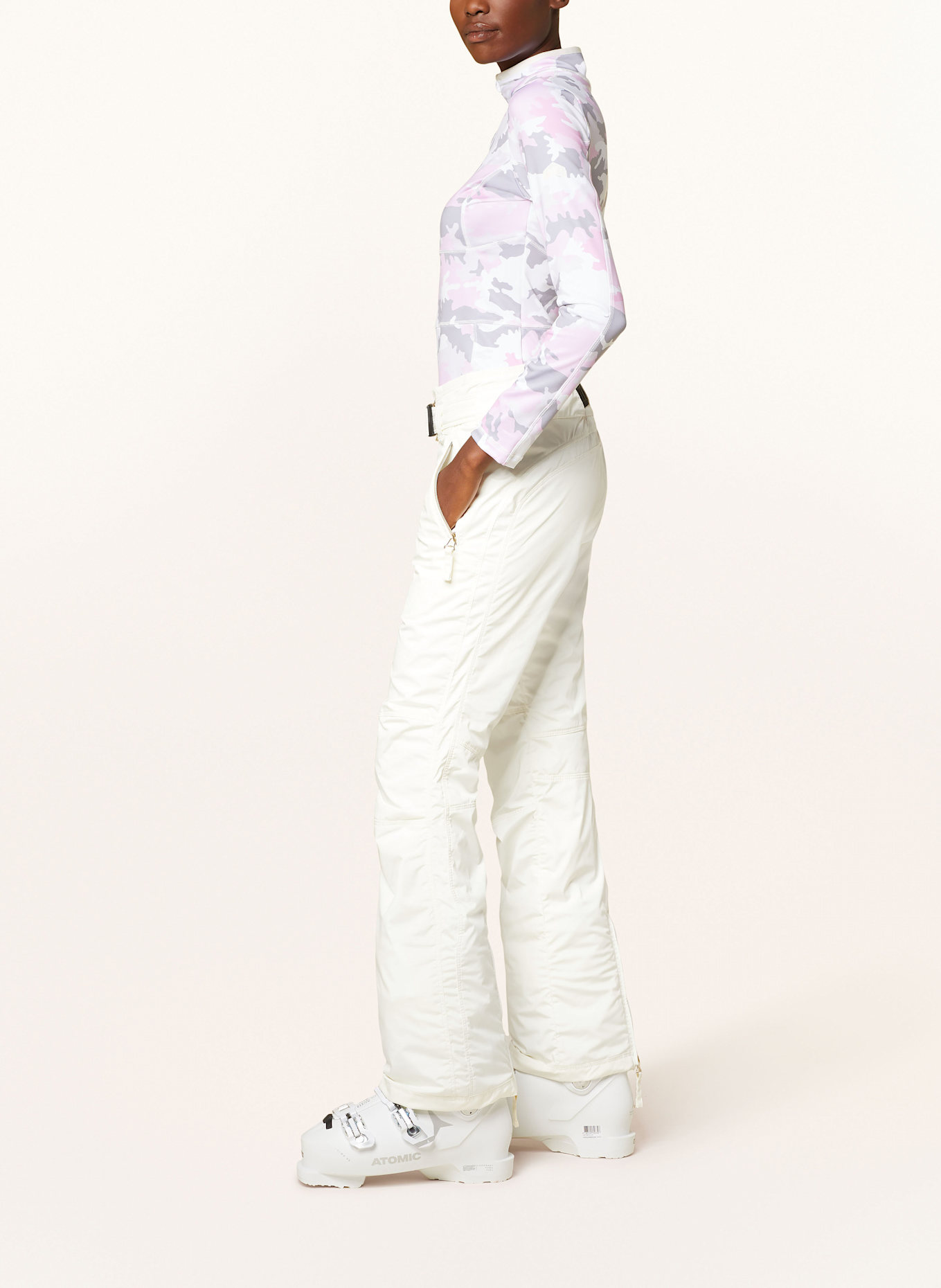 JET SET Skihose: WEISS