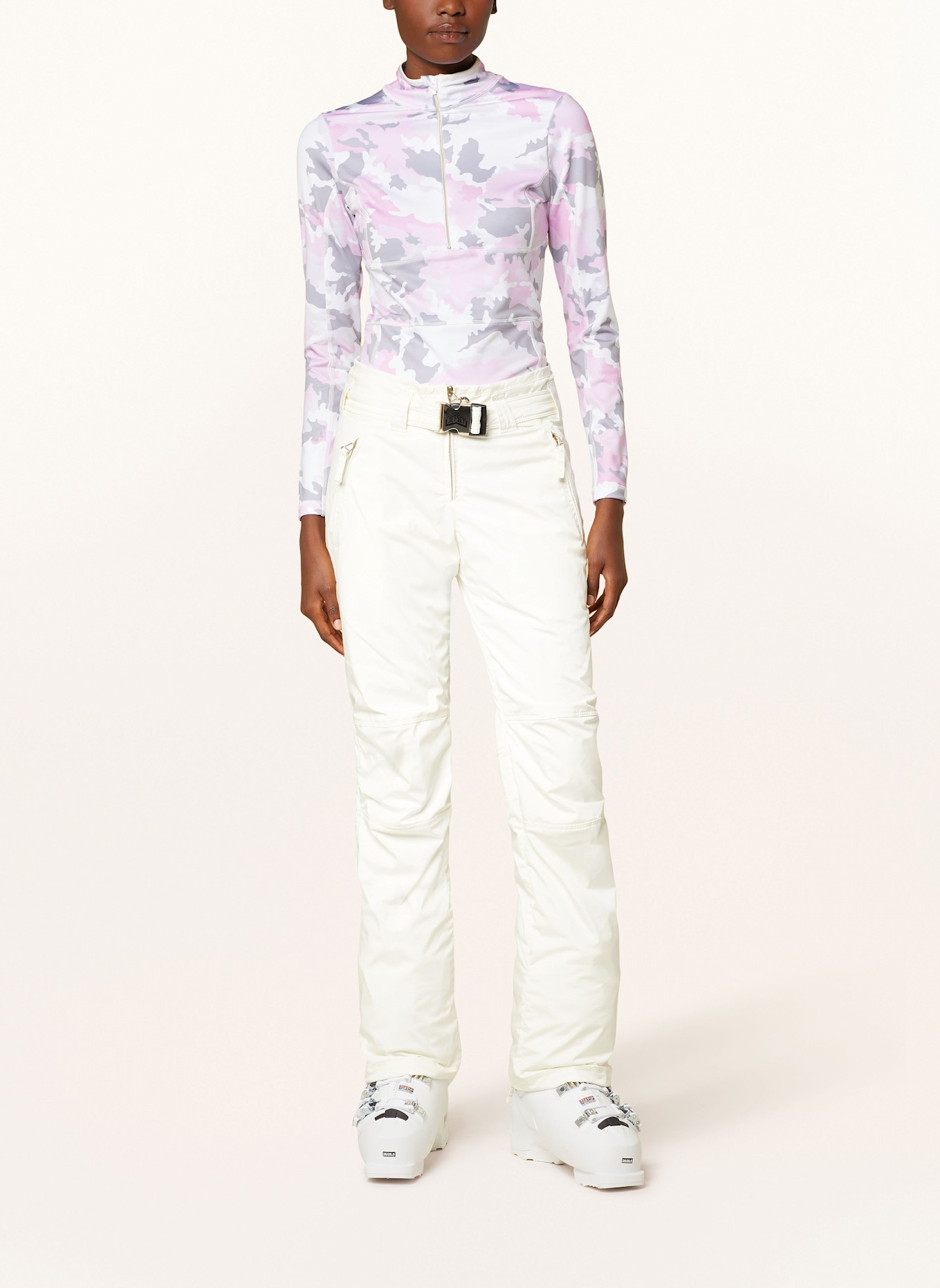 JET SET Skihose: WEISS