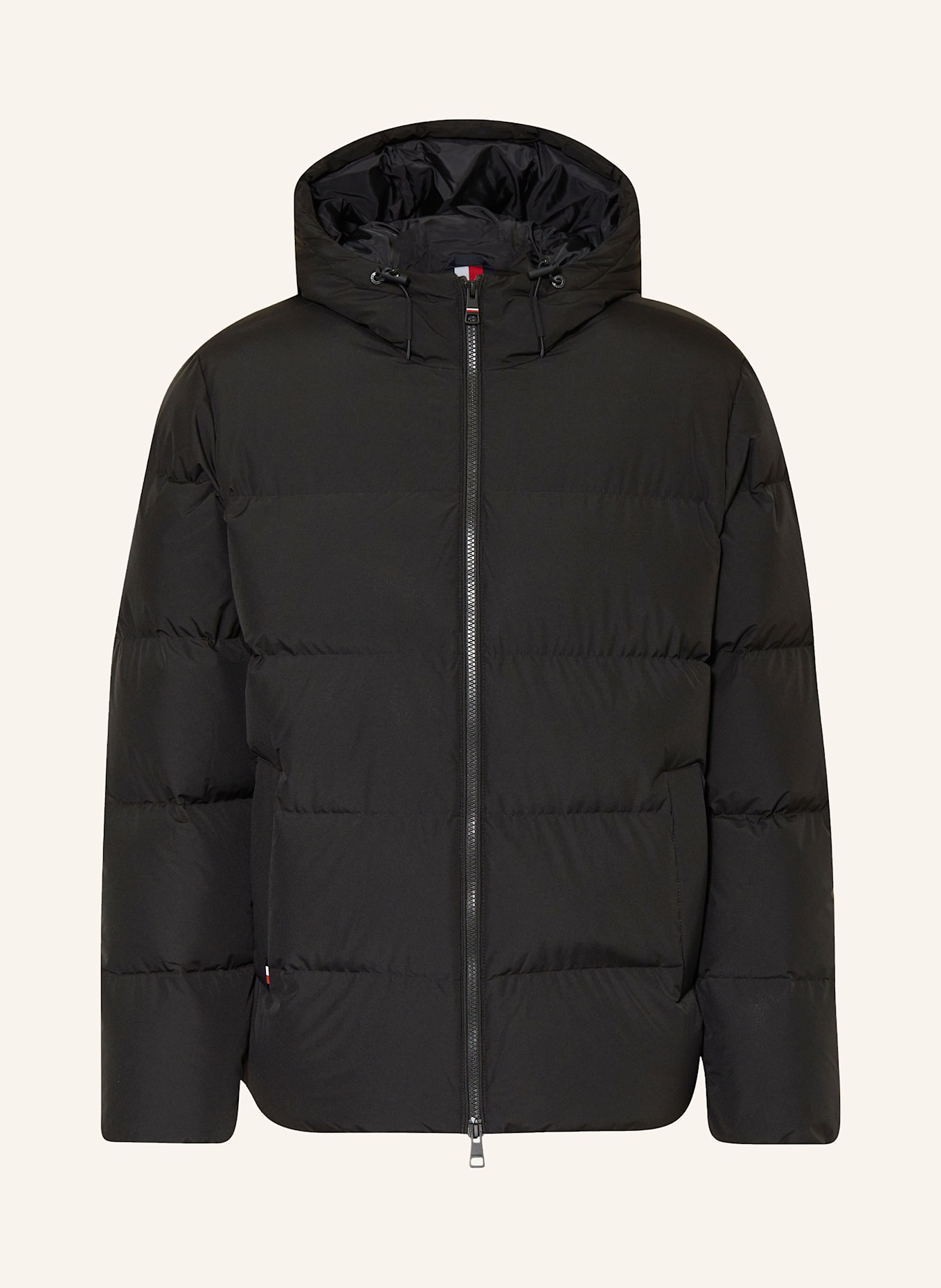 Tommy hilfiger hooded padded jacket hotsell