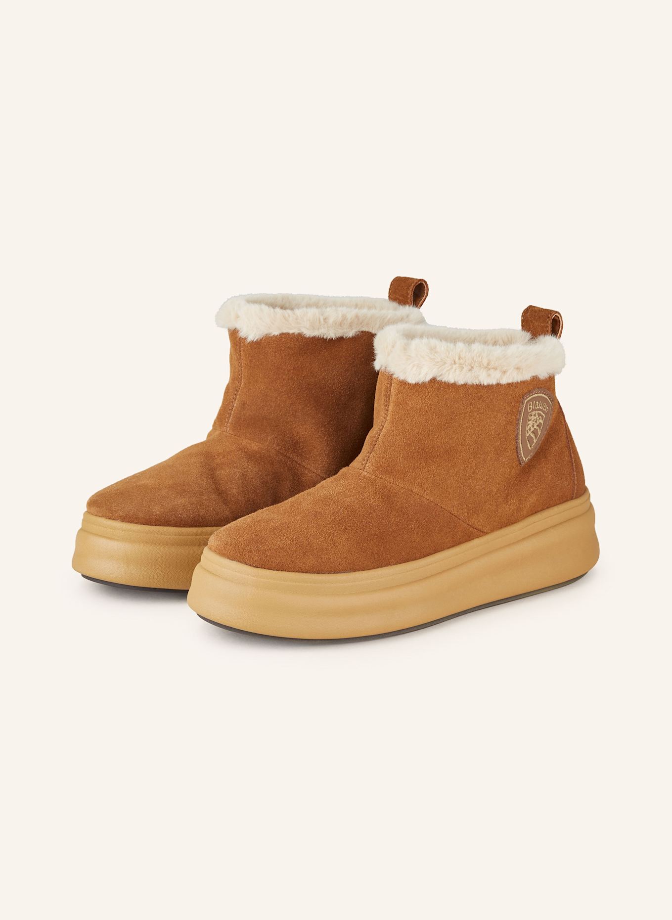 Blauer Boots MERY: COGNAC