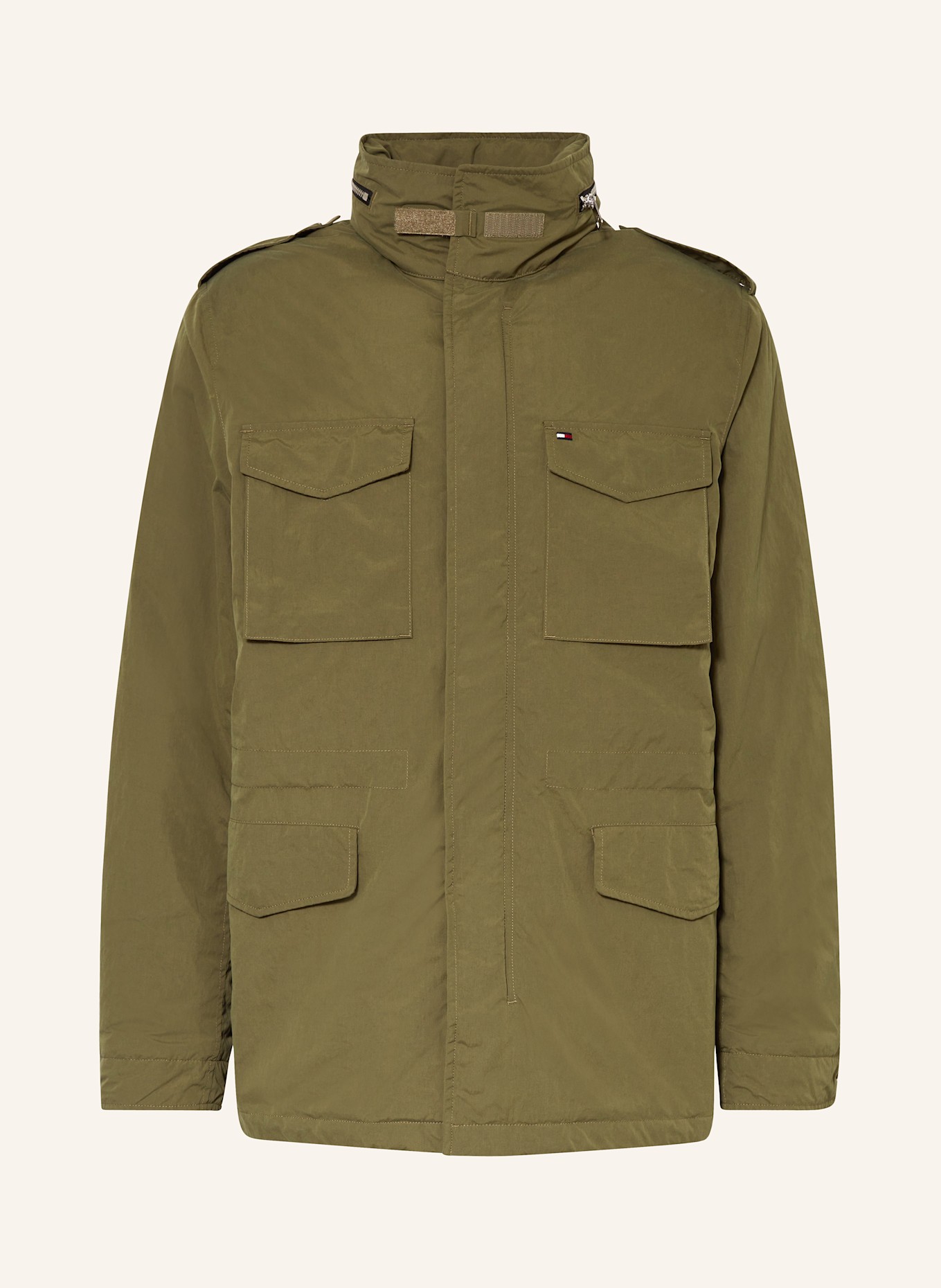 TOMMY HILFIGER Field jacket, Color: OLIVE (Image 1)