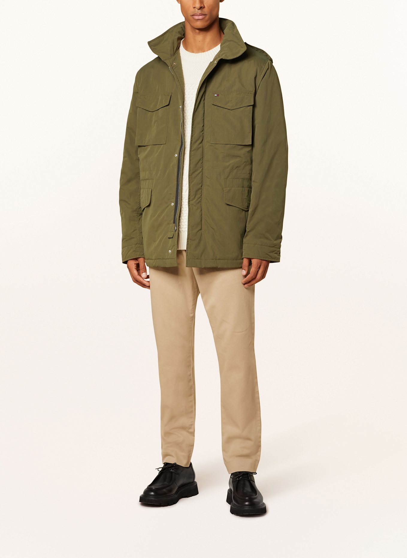 TOMMY HILFIGER Field jacket, Color: OLIVE (Image 2)