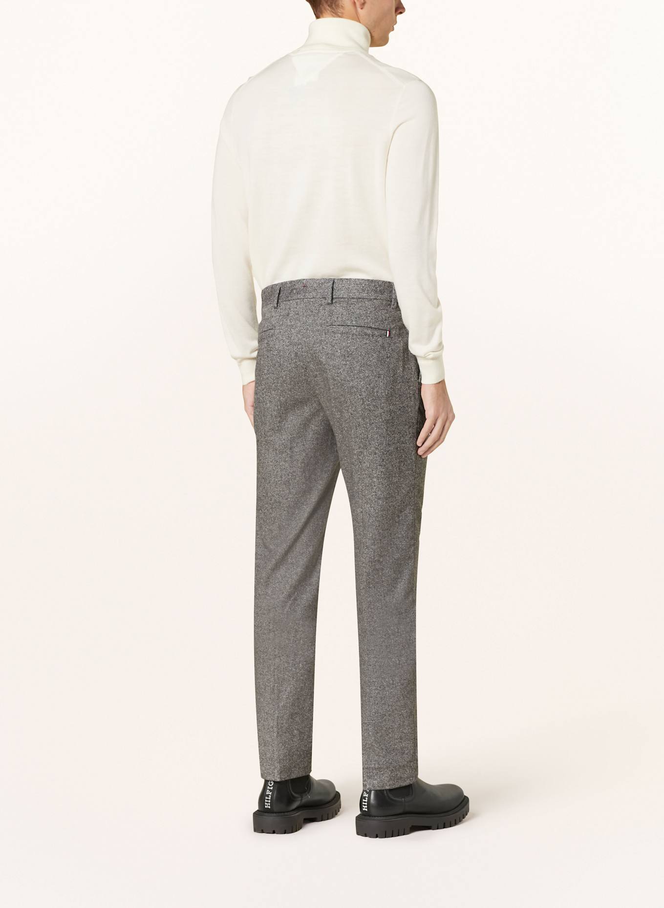 TOMMY HILFIGER Hose DENTON Straight Fit: GRAU