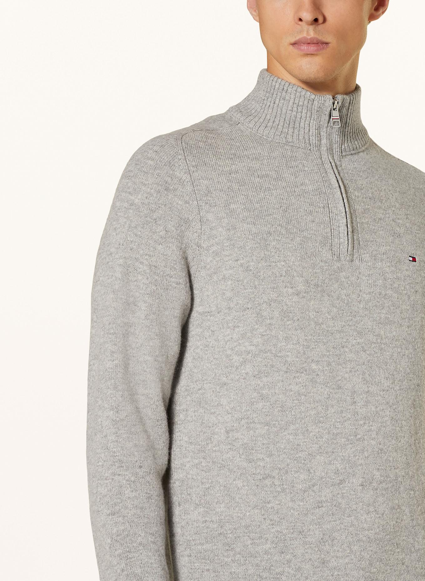 TOMMY HILFIGER Troyer: HELLGRAU