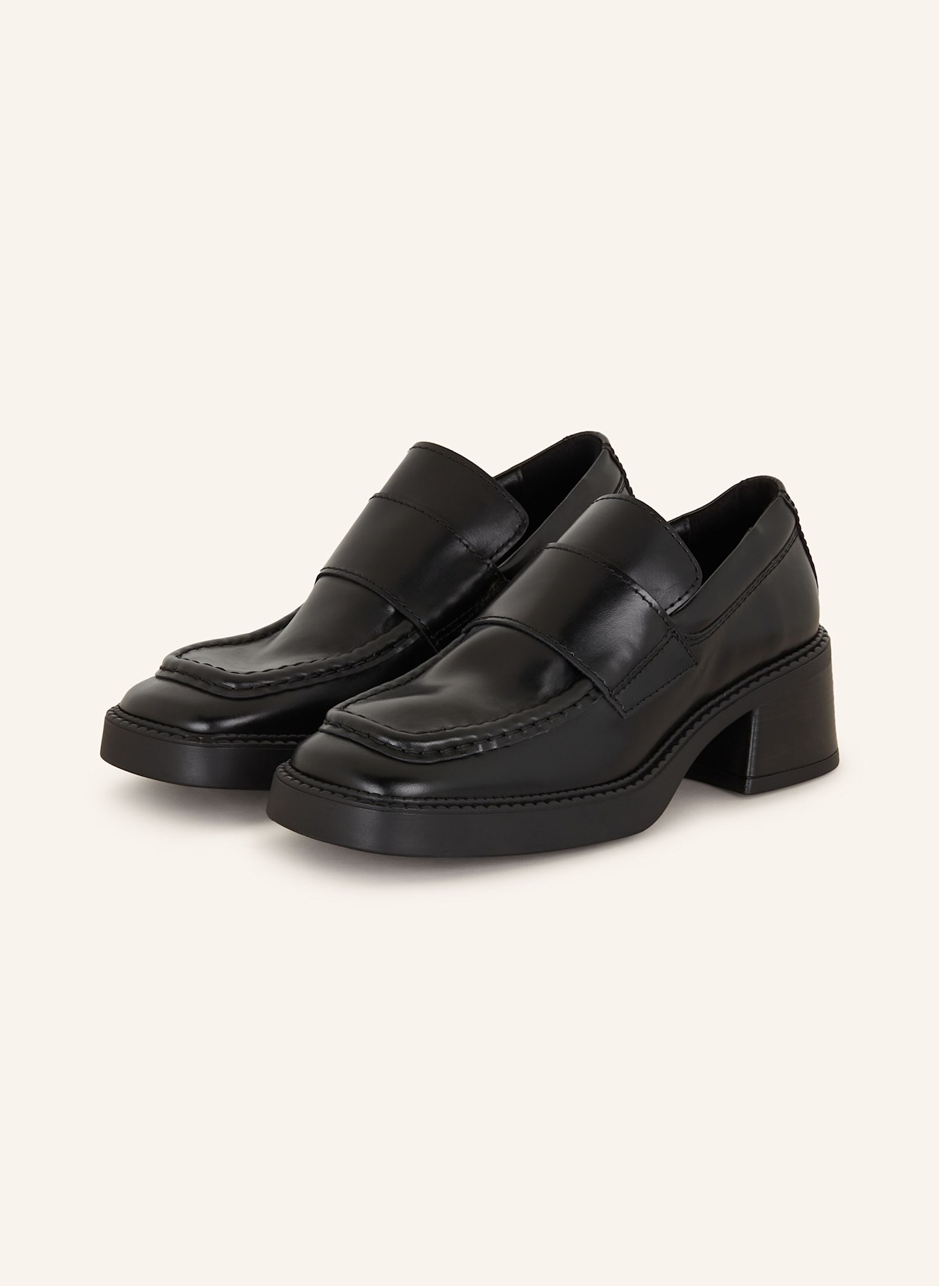 MIISTA Loafer KARINA, Farbe: SCHWARZ (Bild 1)