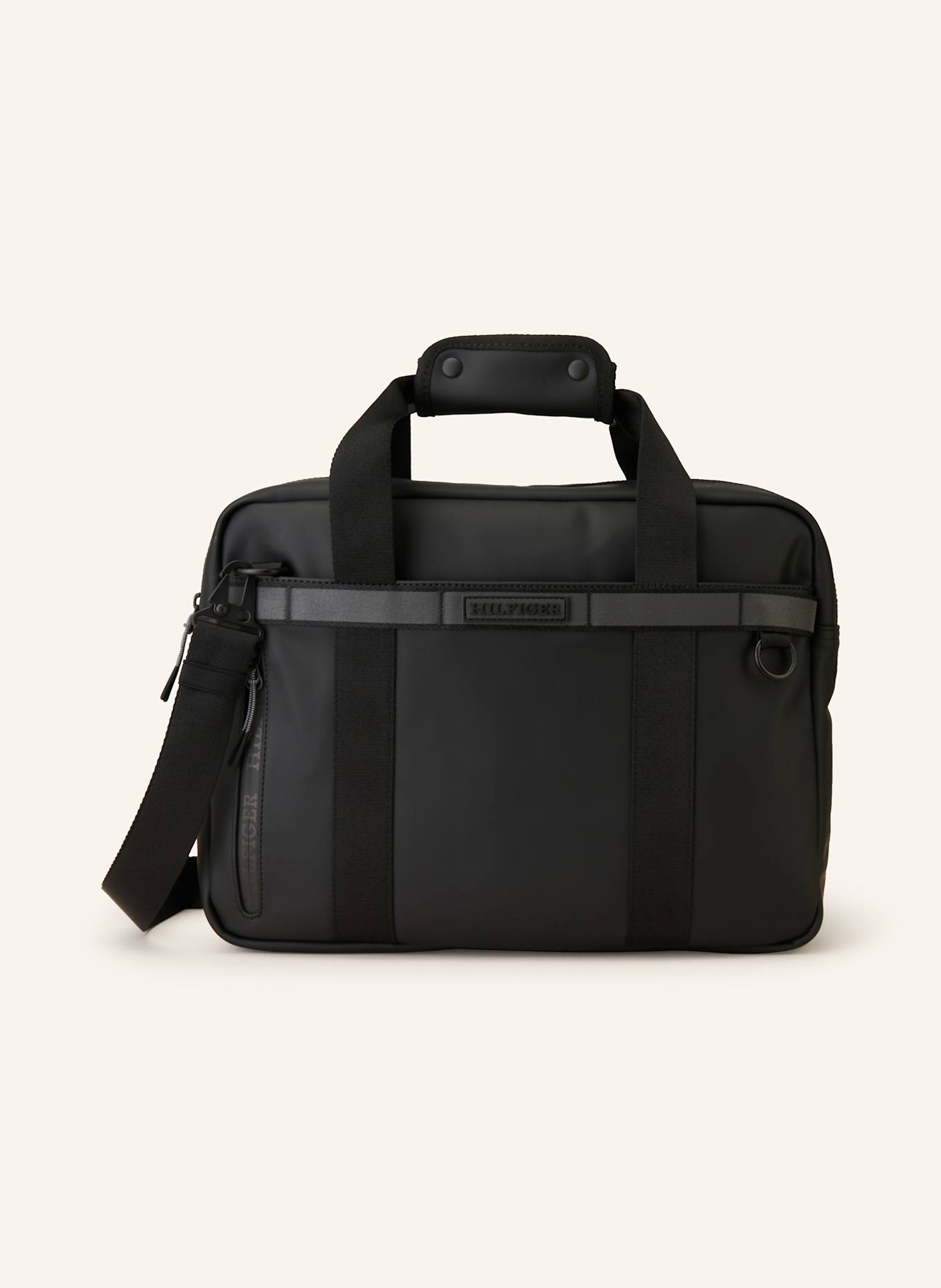 TOMMY HILFIGER Laptop bag in black