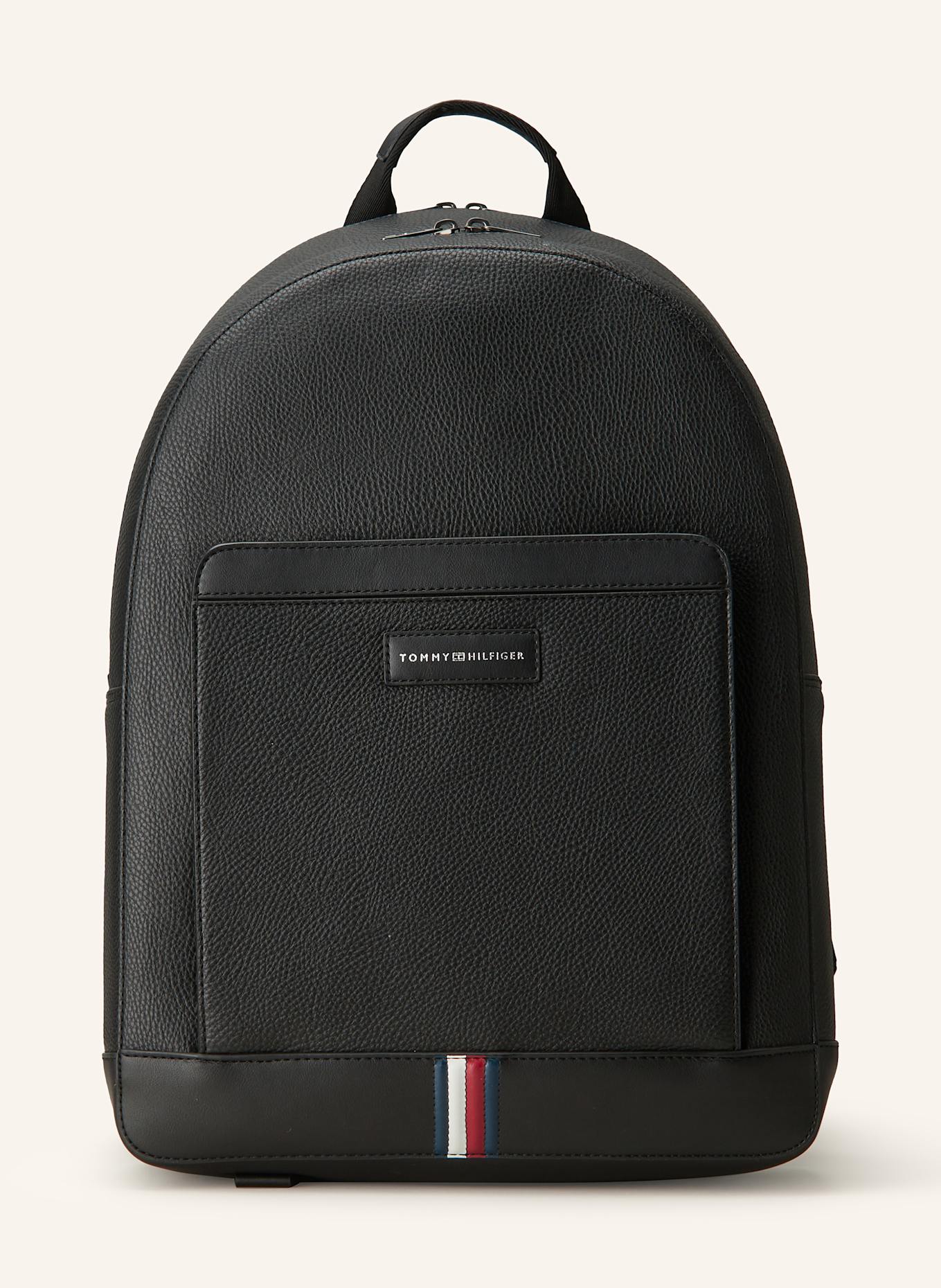 Tommy hilfiger black backpack purse sale