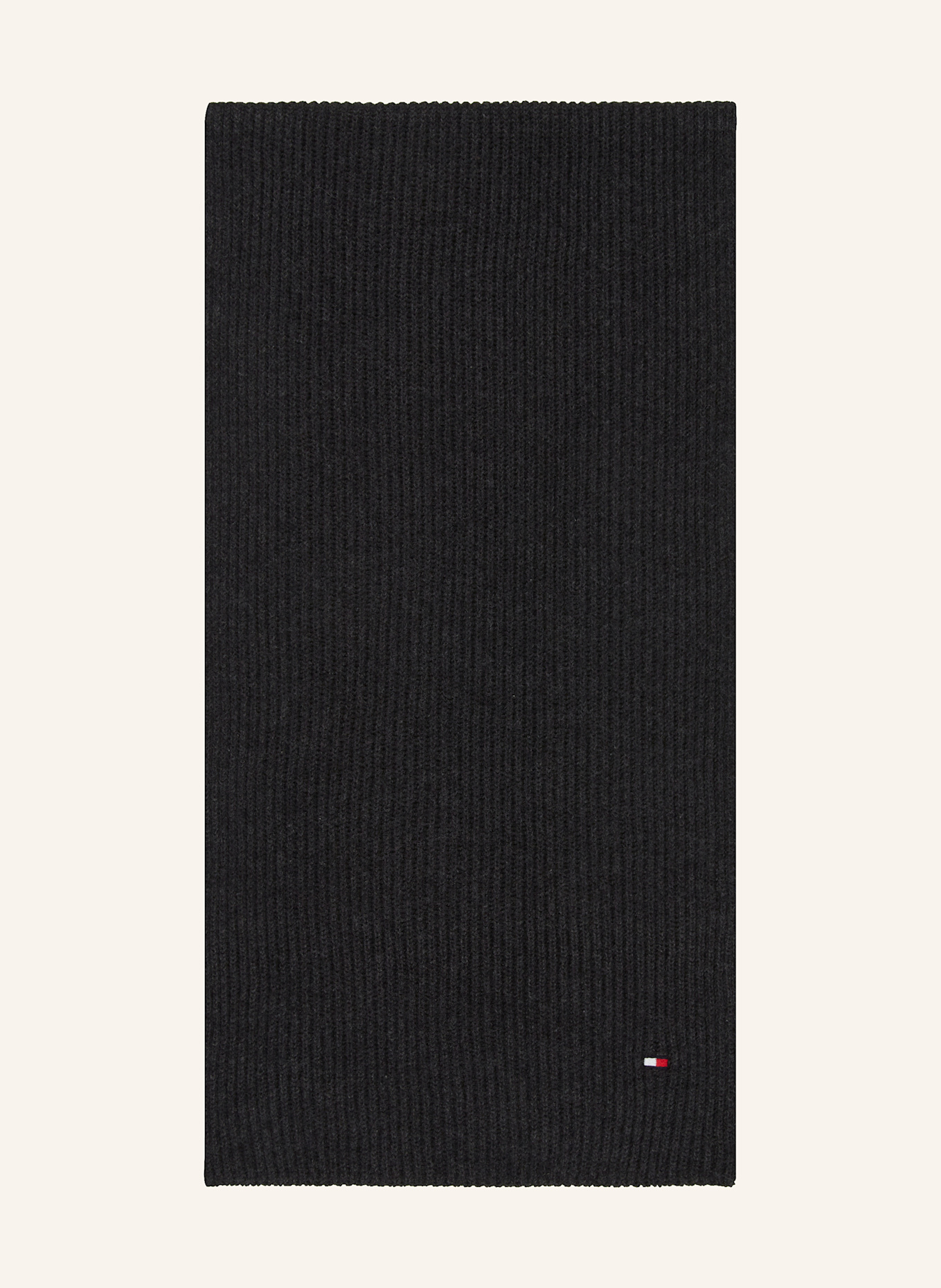 TOMMY HILFIGER Schal: DUNKELGRAU