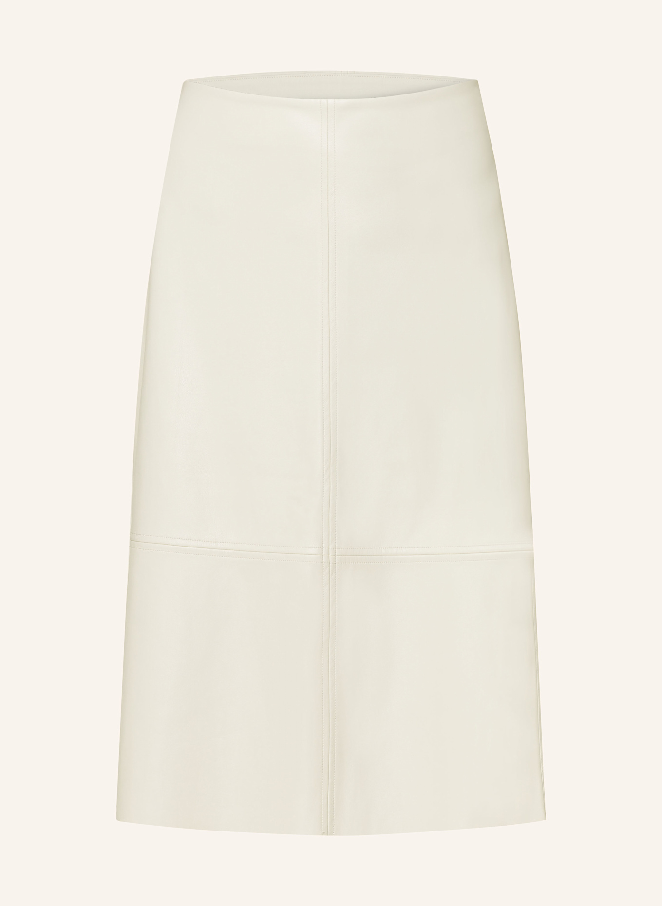 Juvia Rock HARRIET in Lederoptik: CREME