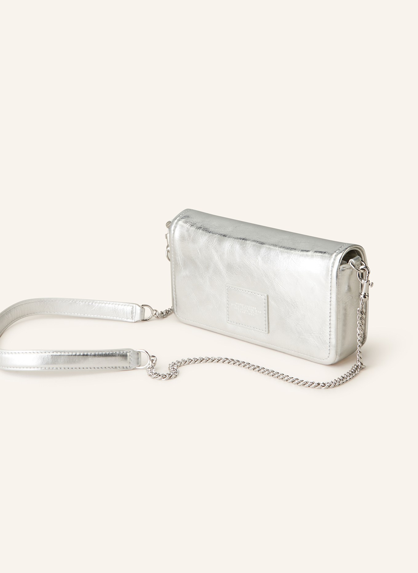 MARC JACOBS Umhangetasche THE MINI CROSSBODY BAG in silber
