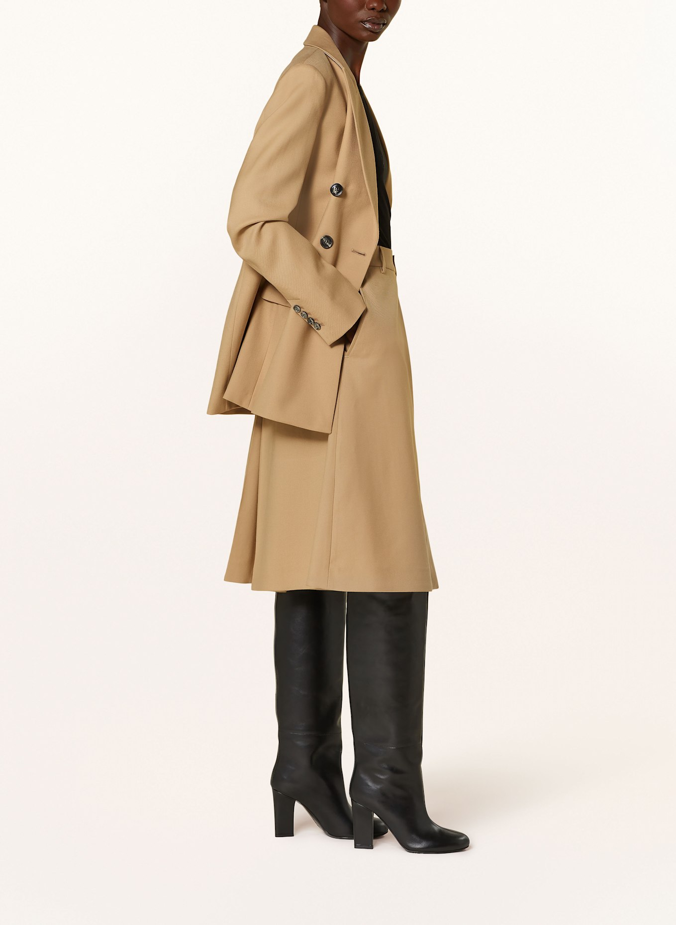 AMI PARIS Skort: BEIGE