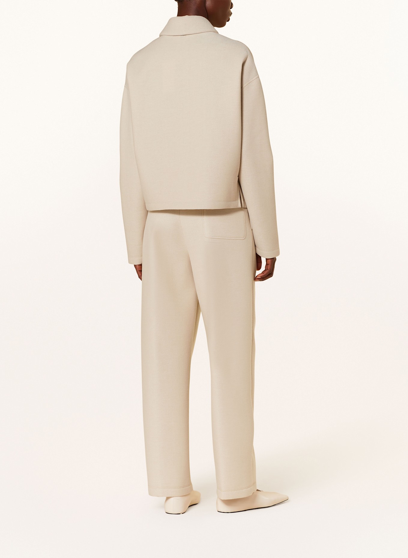 AMI PARIS Spodnie dresowe: JASNOBRĄZOWY