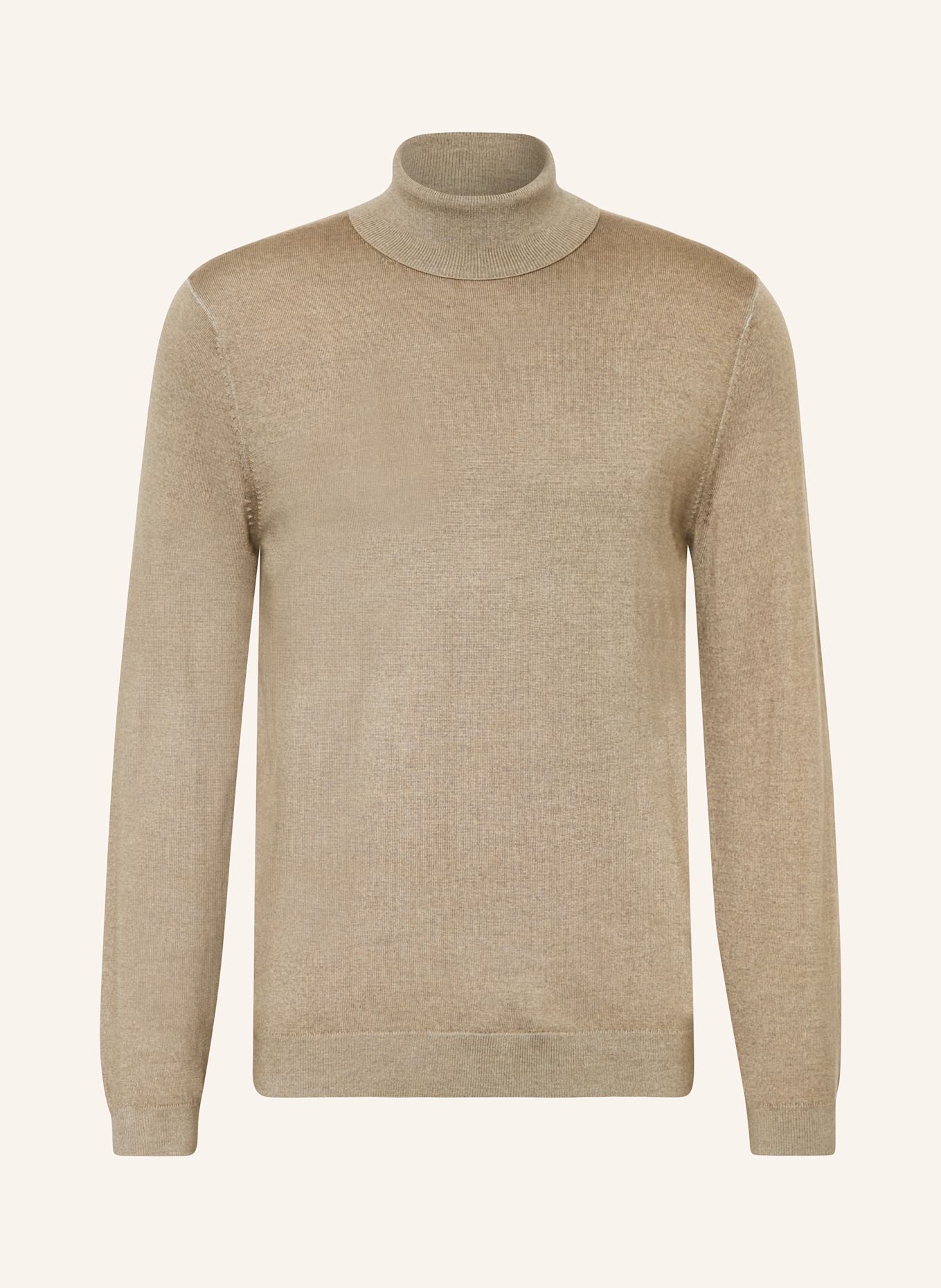 OLYMP Rollkragenpullover, Farbe: BEIGE (Bild 1)