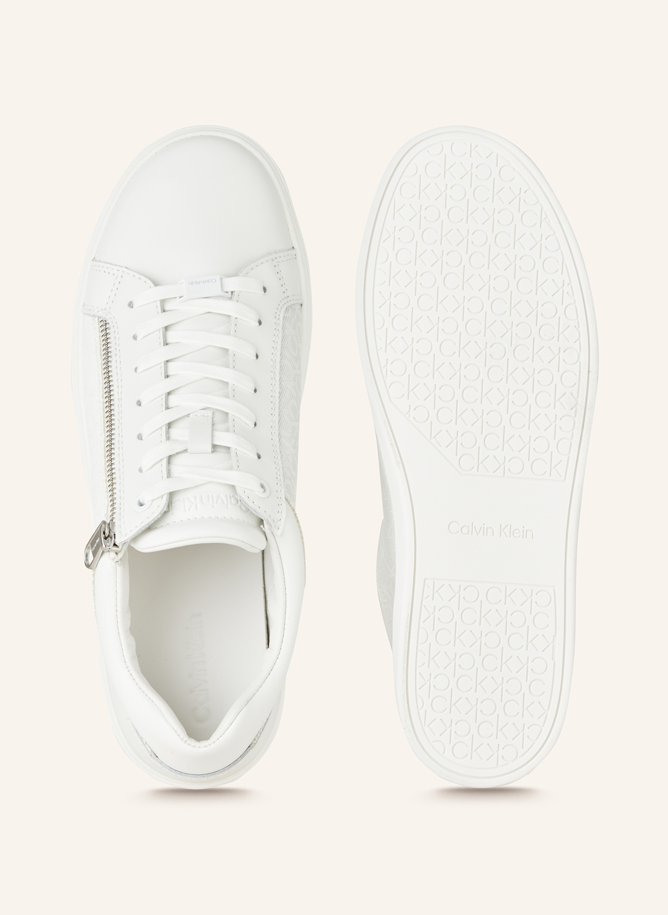 Calvin Klein Sneakers, Color: WHITE (Image 5)