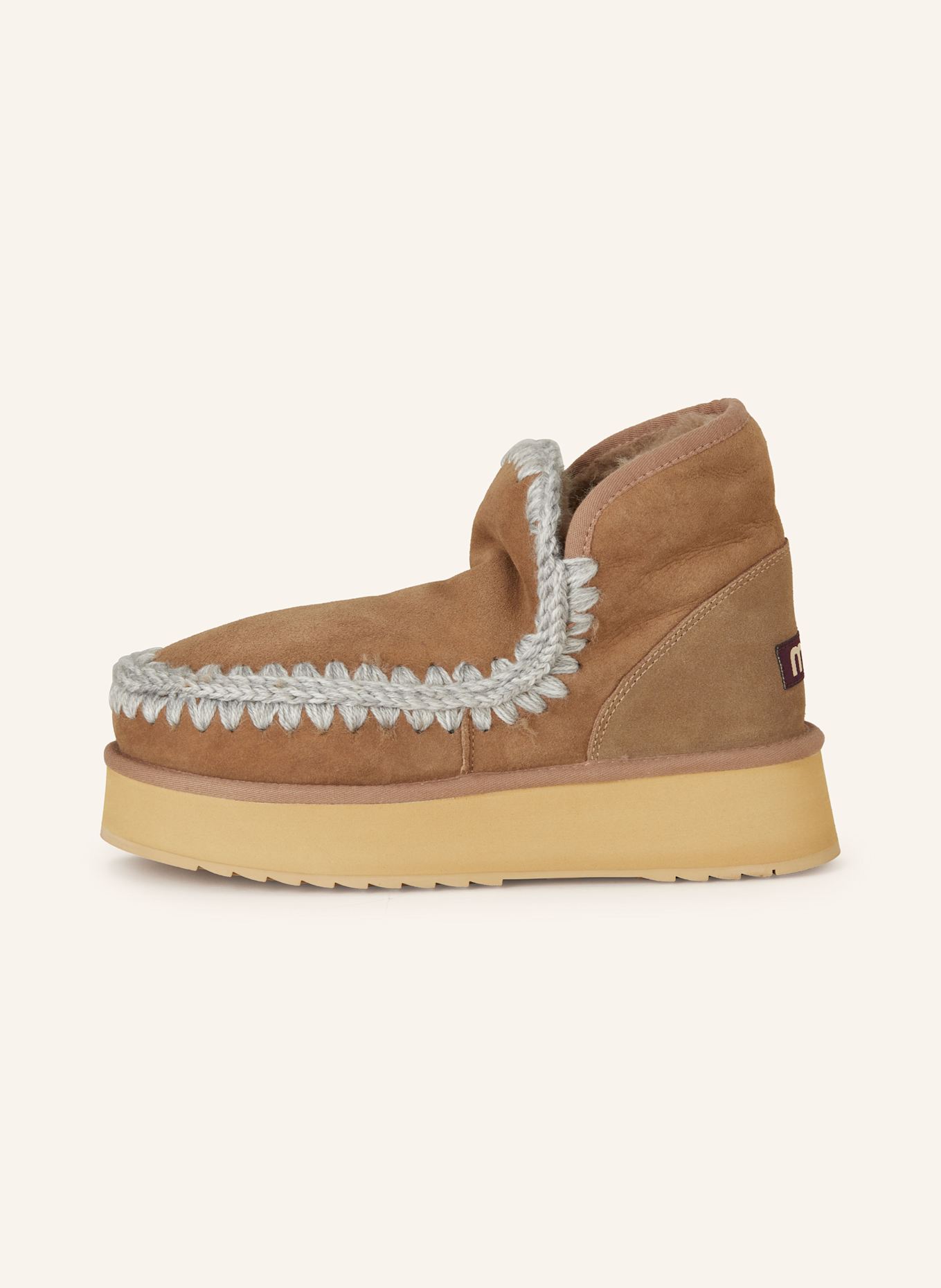 mou Plateau-Boots: BEIGE