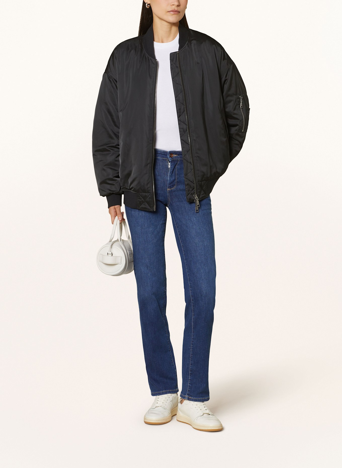ONLY Straight Jeans ANN: DARK BLUE DENIM