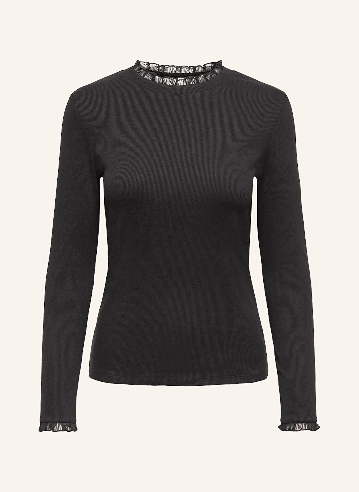 ONLY Long sleeve shirt with ruffles