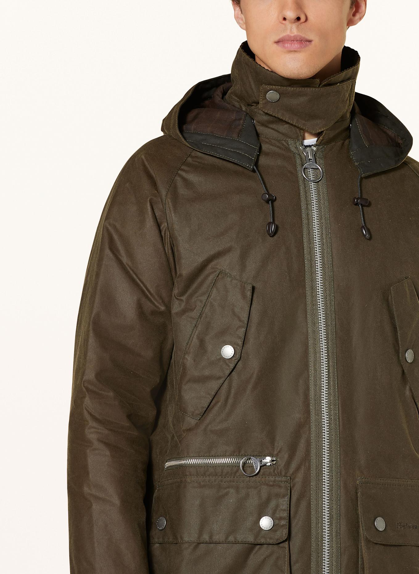 Barbour detachable hood discount