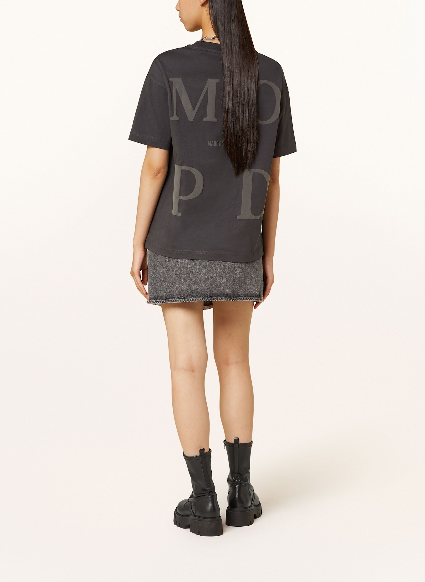 Marc O'Polo DENIM T-shirt, Color: DARK GRAY (Image 2)