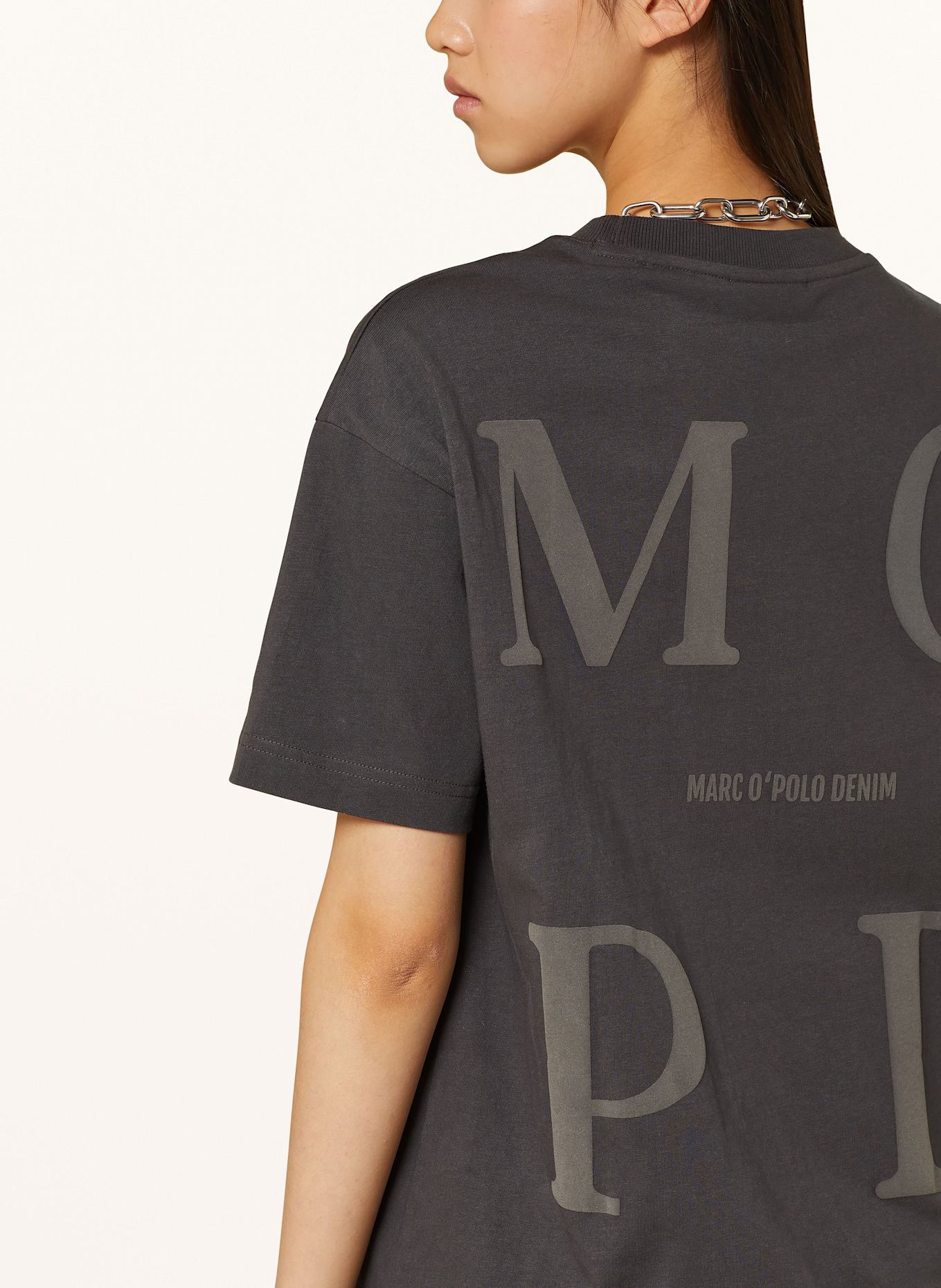 Marc O'Polo DENIM T-shirt, Color: DARK GRAY (Image 4)