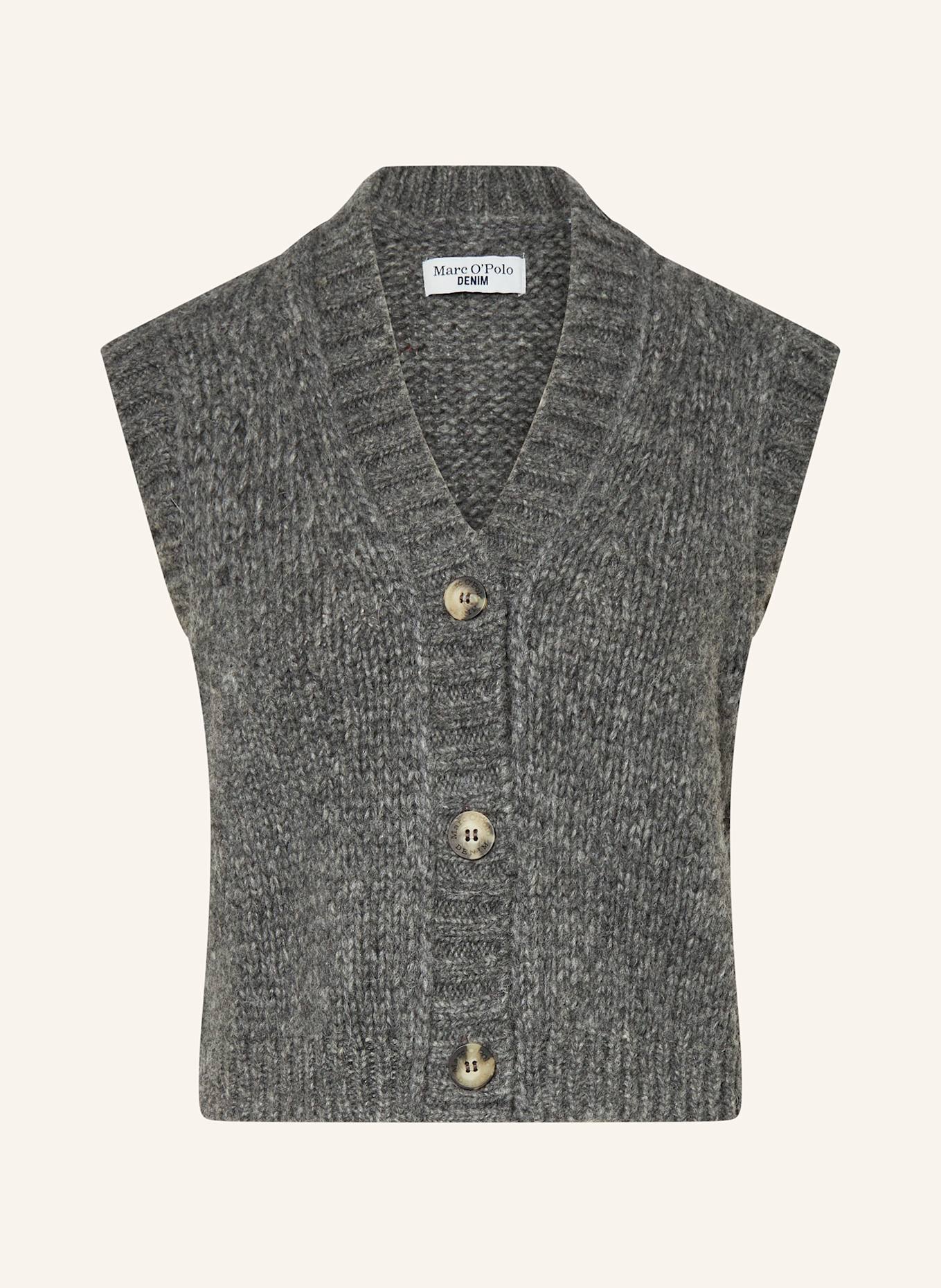 Marc O Polo DENIM Knit vest in dark gray
