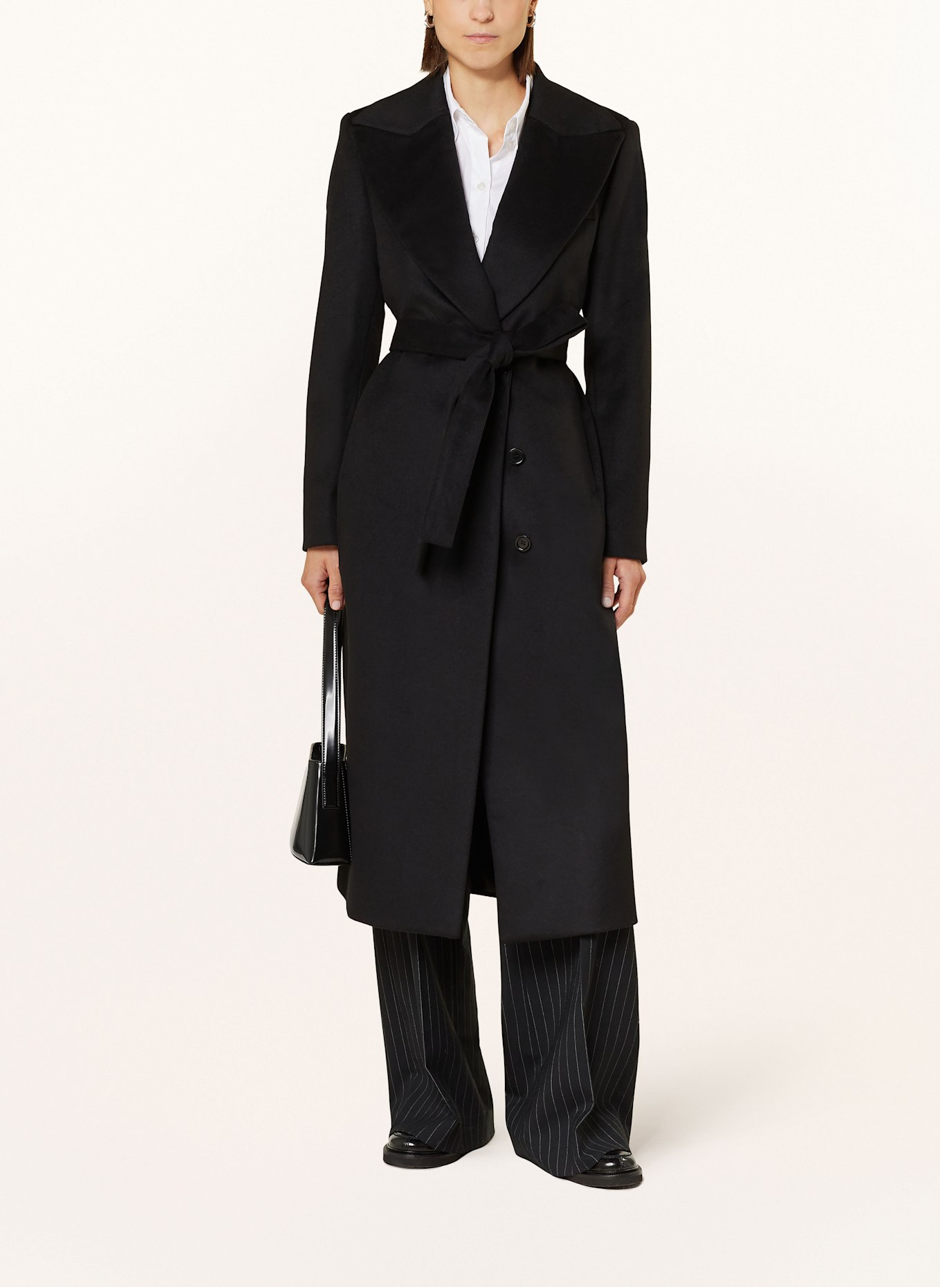 TIGER OF SWEDEN Mantel RIMINA: SCHWARZ