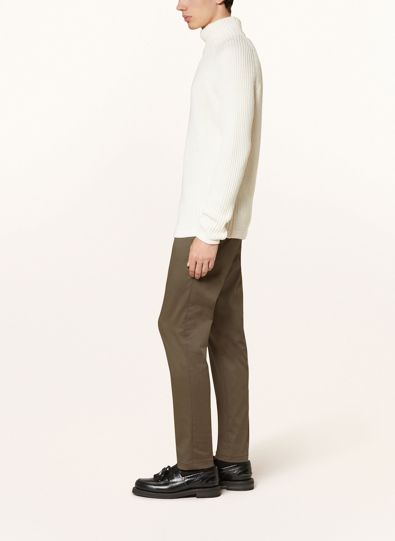 DRYKORN Chinos AJEND extra slim fit, Color: KHAKI (Image 4)