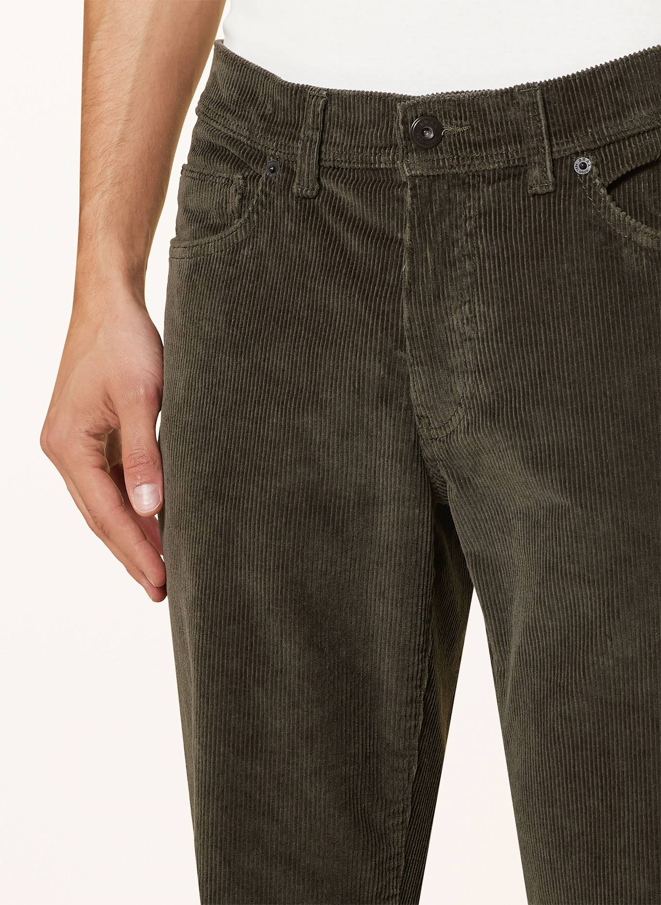 BRAX Cordhose CADIZ Straight Fit: KHAKI