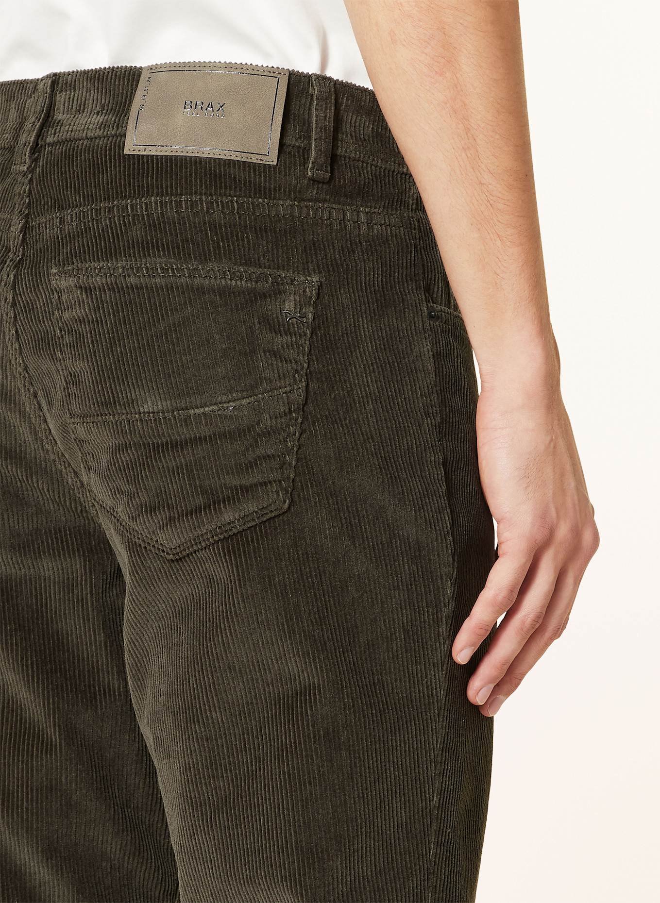 BRAX Cordhose CADIZ Straight Fit: KHAKI