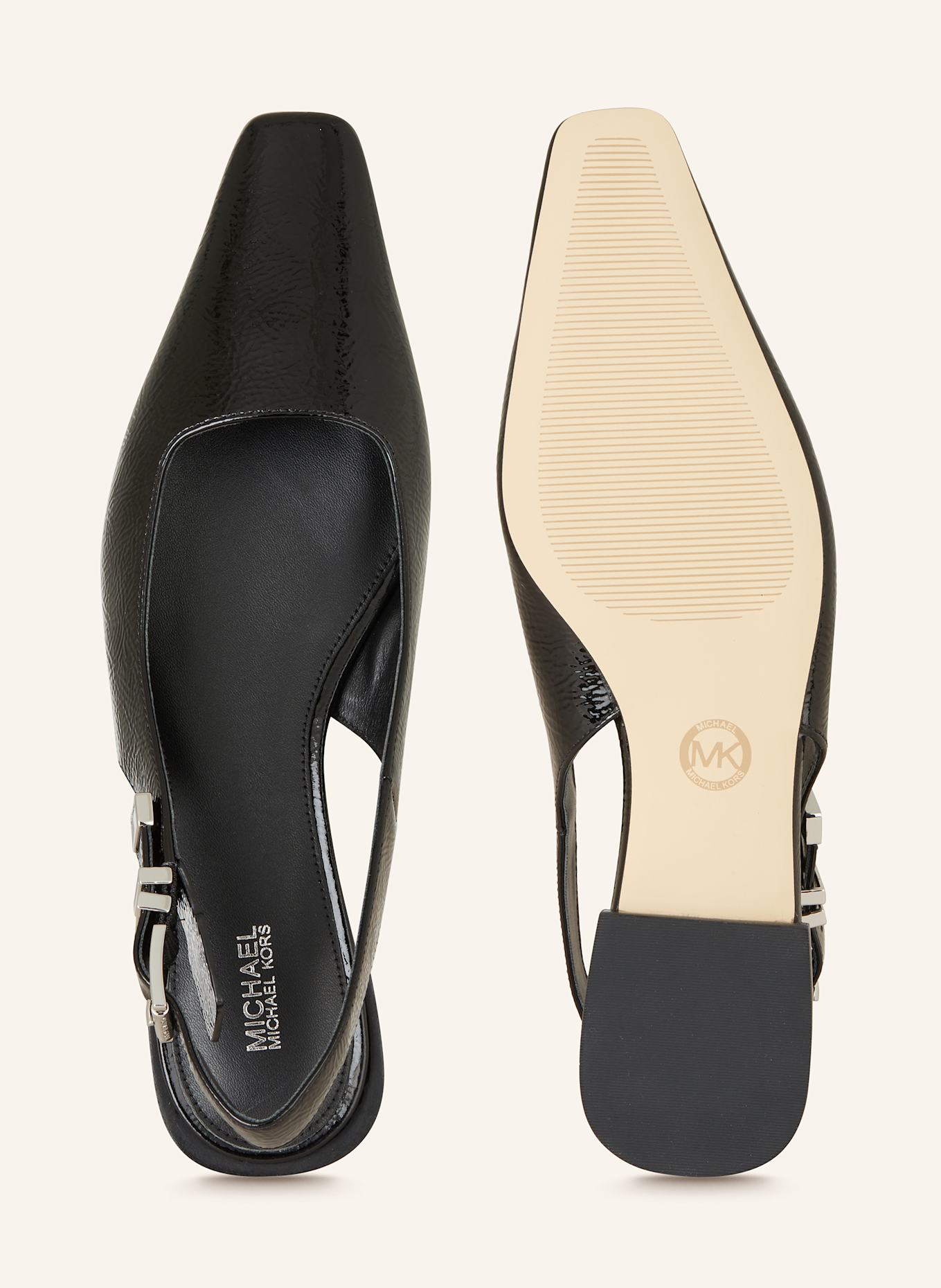 Mk black pumps online