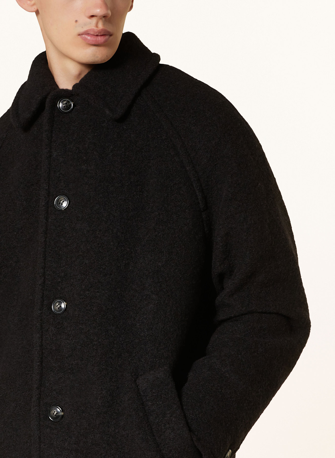 Apc wool car coat outlet