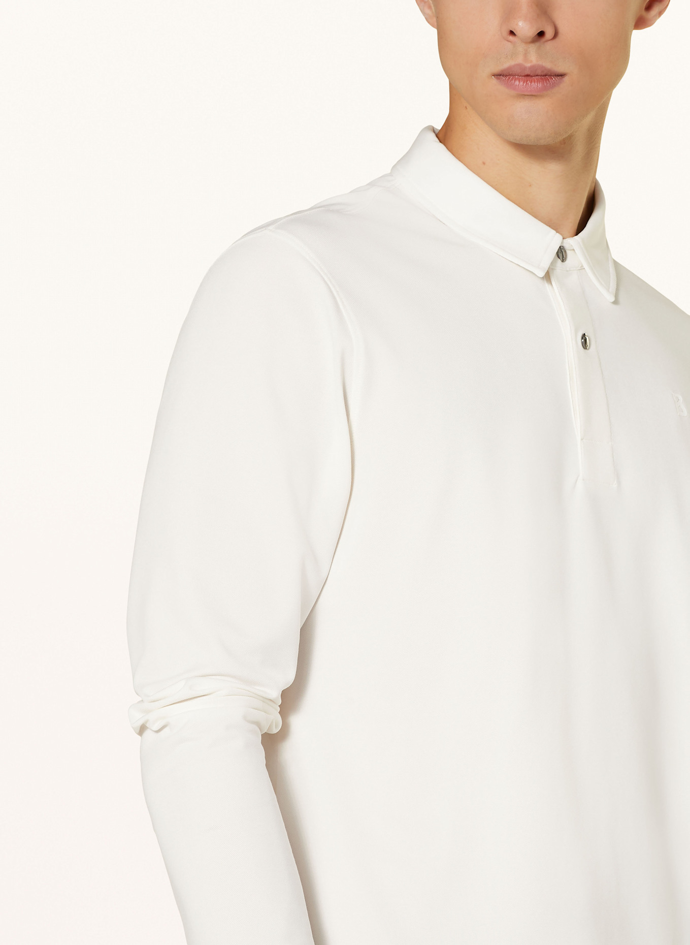 BOGNER Piqué-Poloshirt TIMON: ECRU