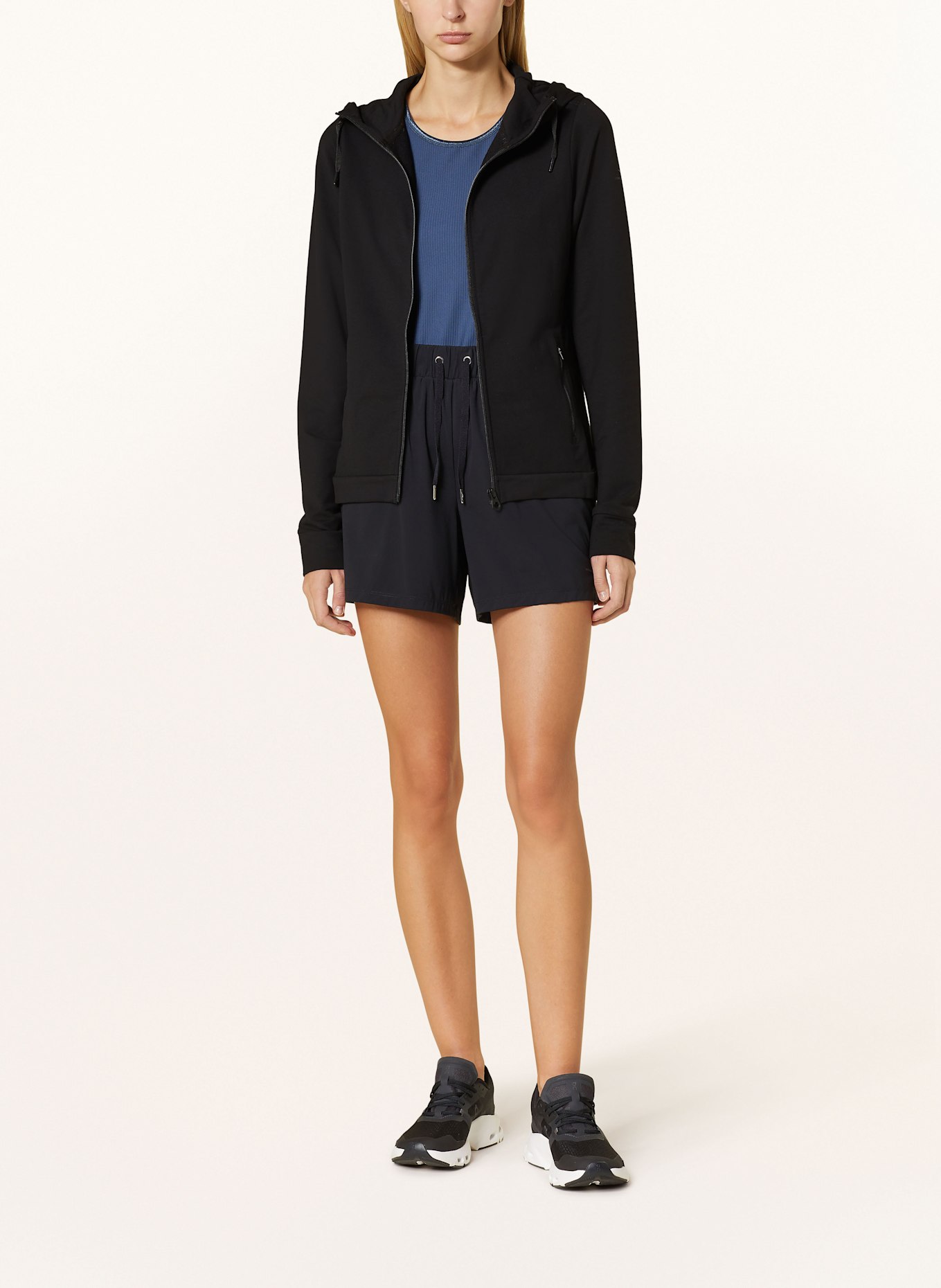 VENICE BEACH Bluza rozpinana KIRSTY: CZARNY