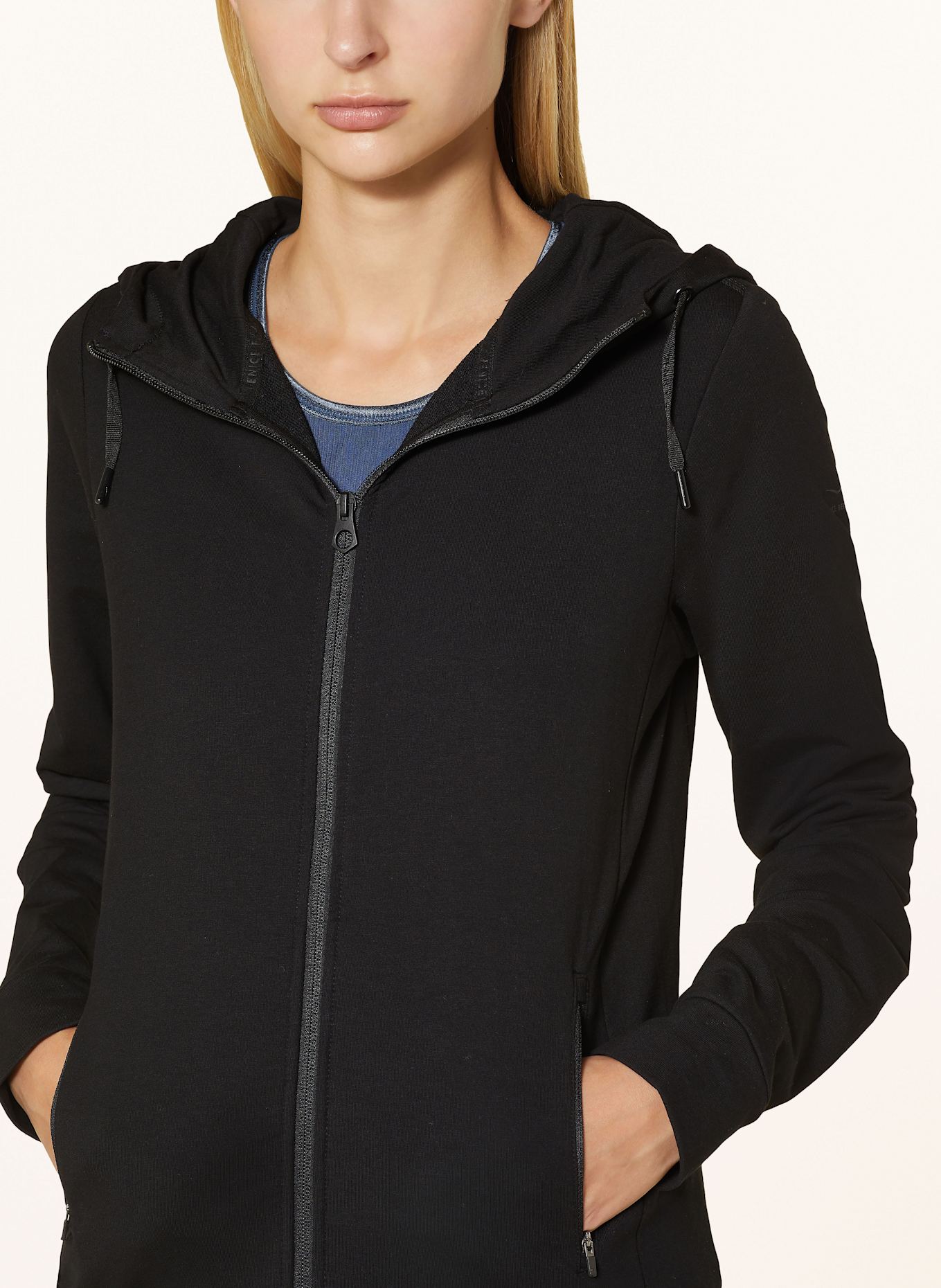 VENICE BEACH Bluza rozpinana KIRSTY: CZARNY