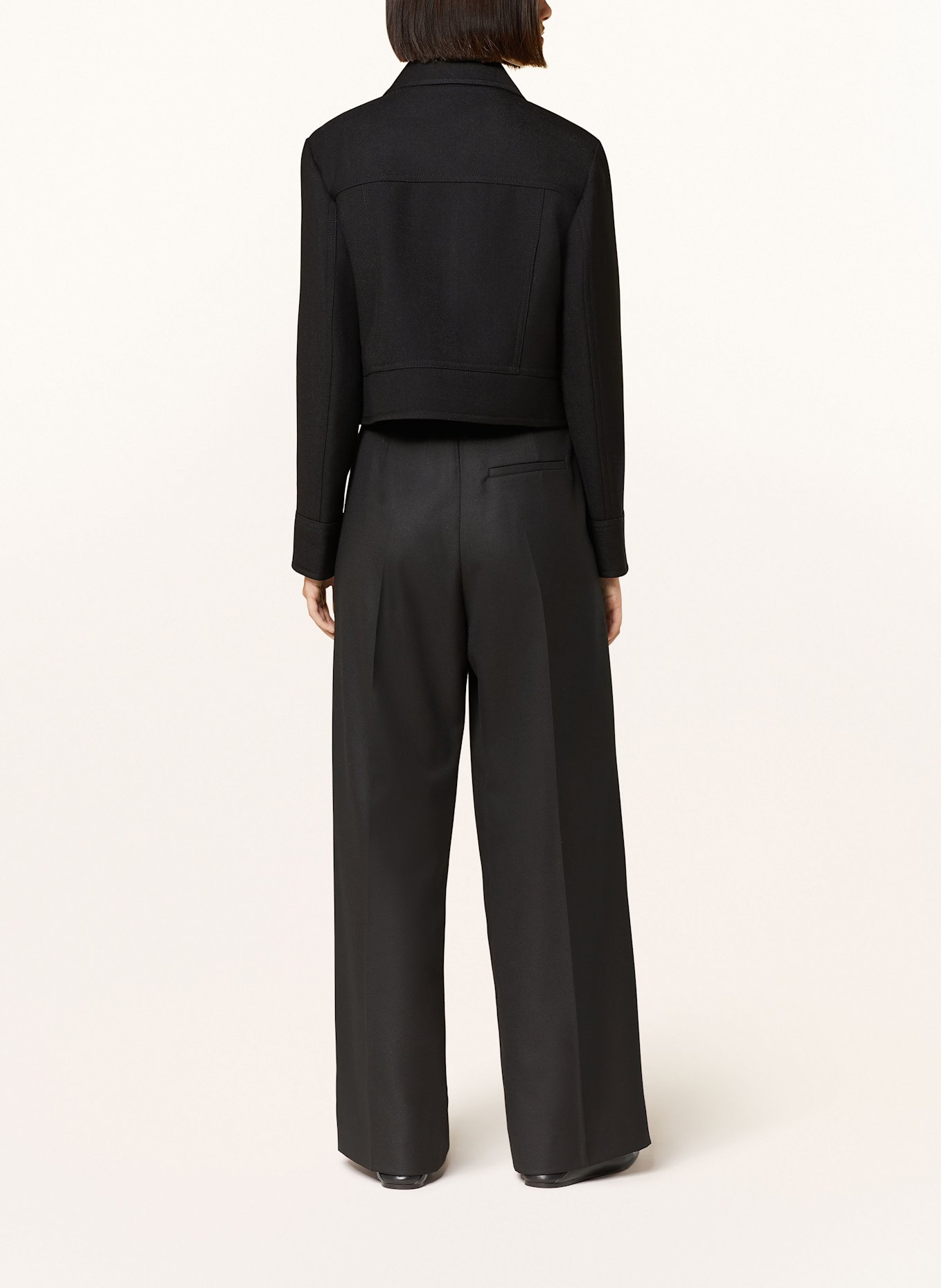 JOSEPH Box jacket with placket, Color: BLACK (Image 3)