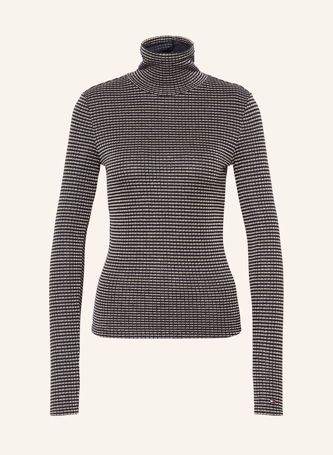 Black and gold tommy hilfiger shirt clearance