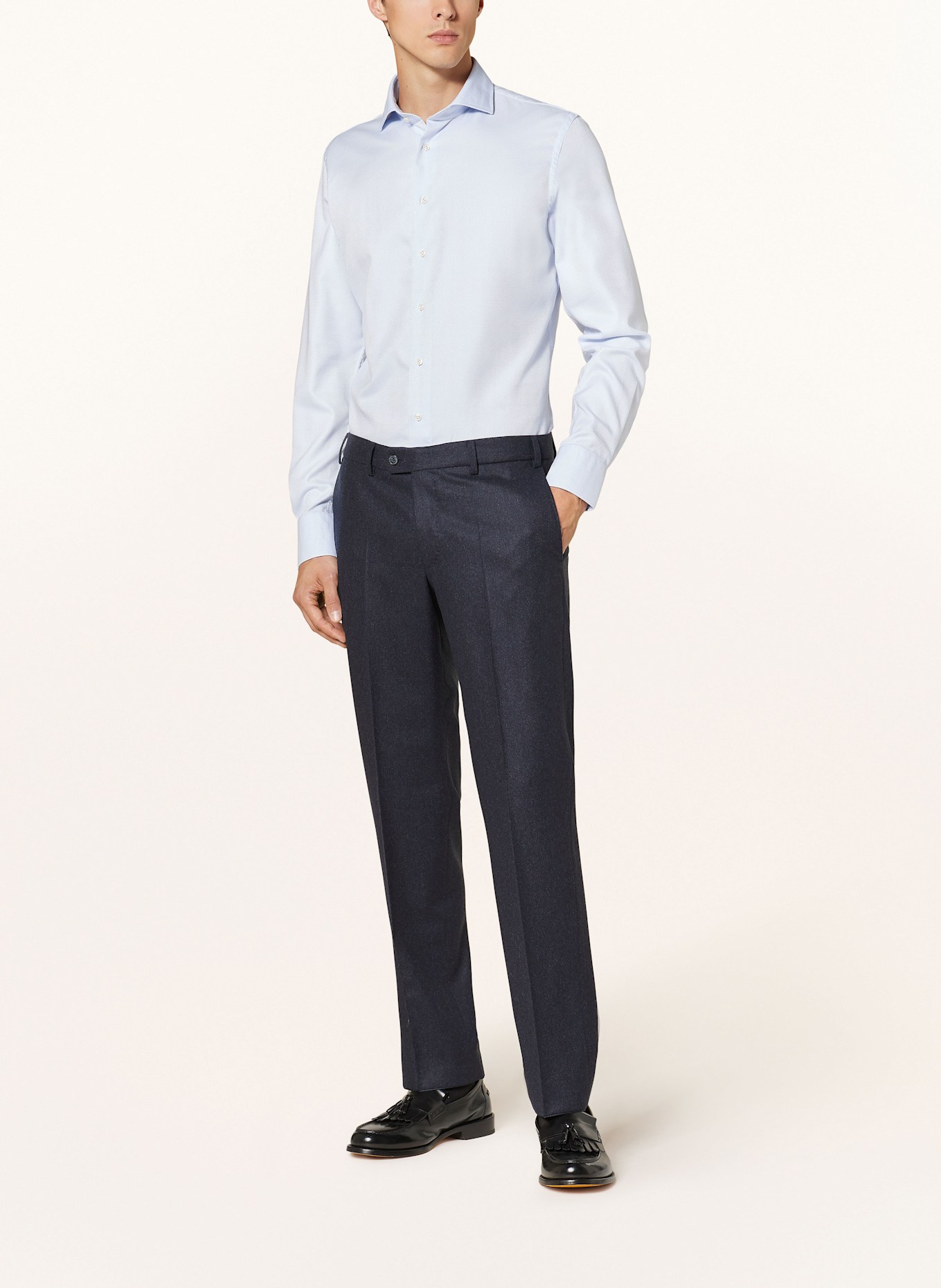 PROFUOMO Oxford shirt slim fit, Color: LIGHT BLUE (Image 2)
