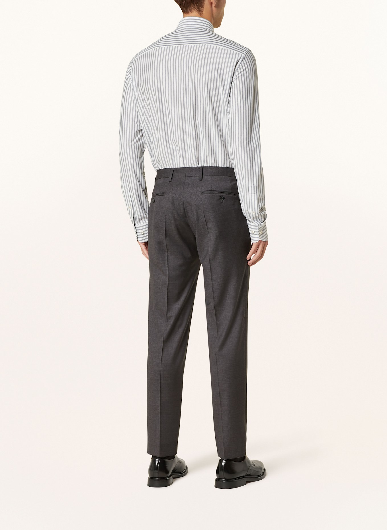 PROFUOMO Native Youth Plus rib button up sweatshirt, Color: WHITE (Image 3)