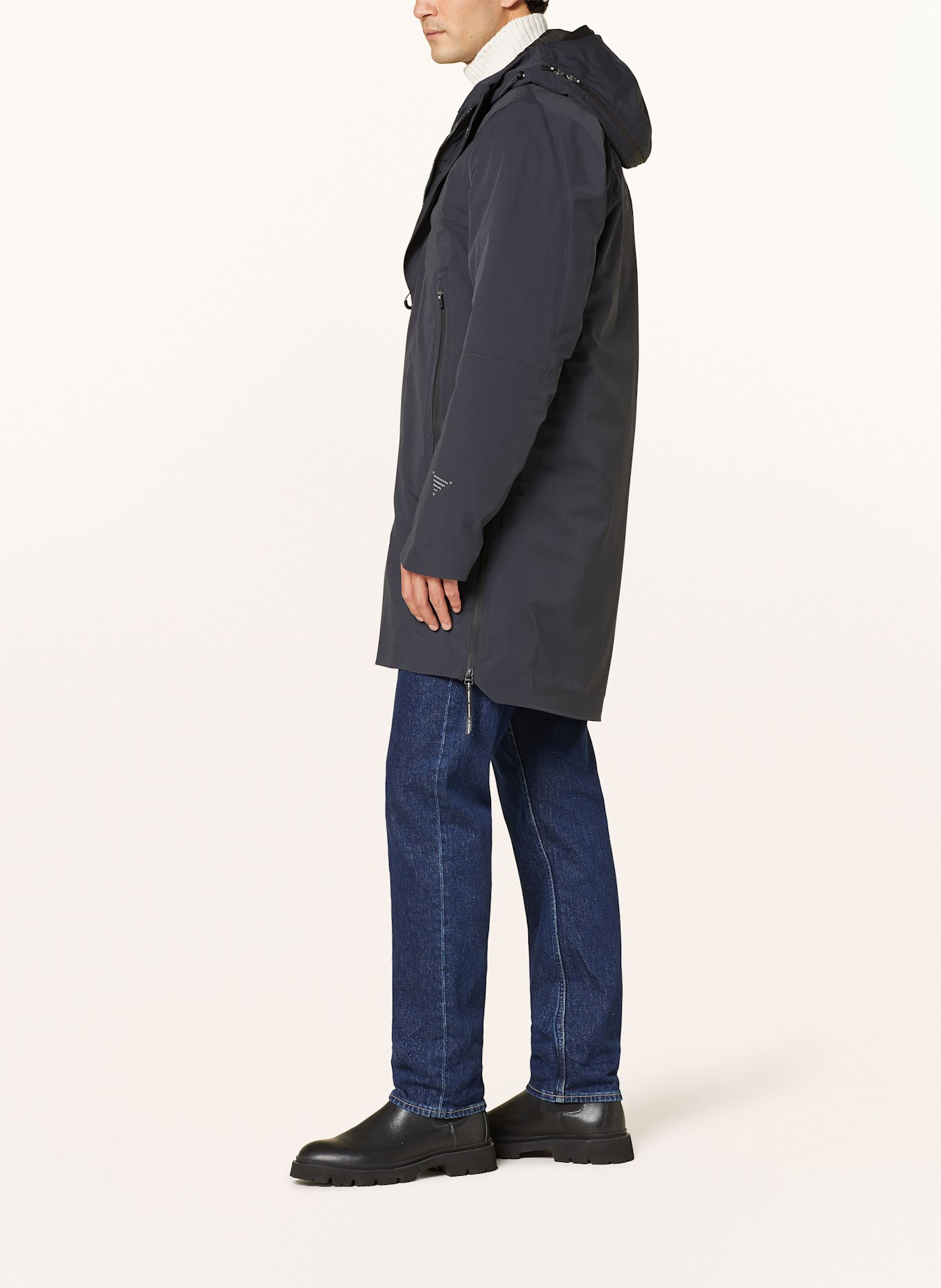 KRAKATAU Parka PLANCK: DARK GRAY