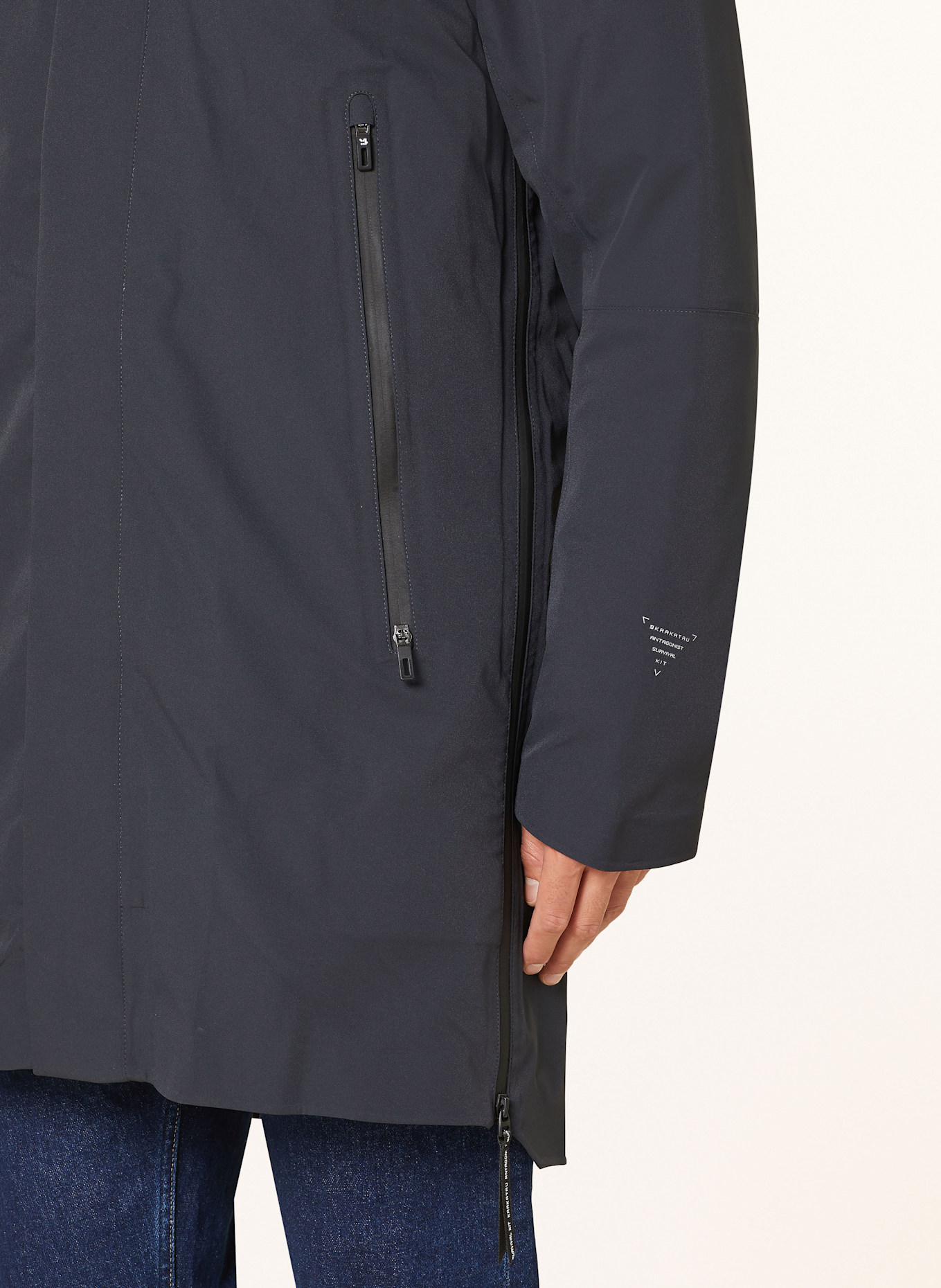 KRAKATAU Parka PLANCK: DARK GRAY