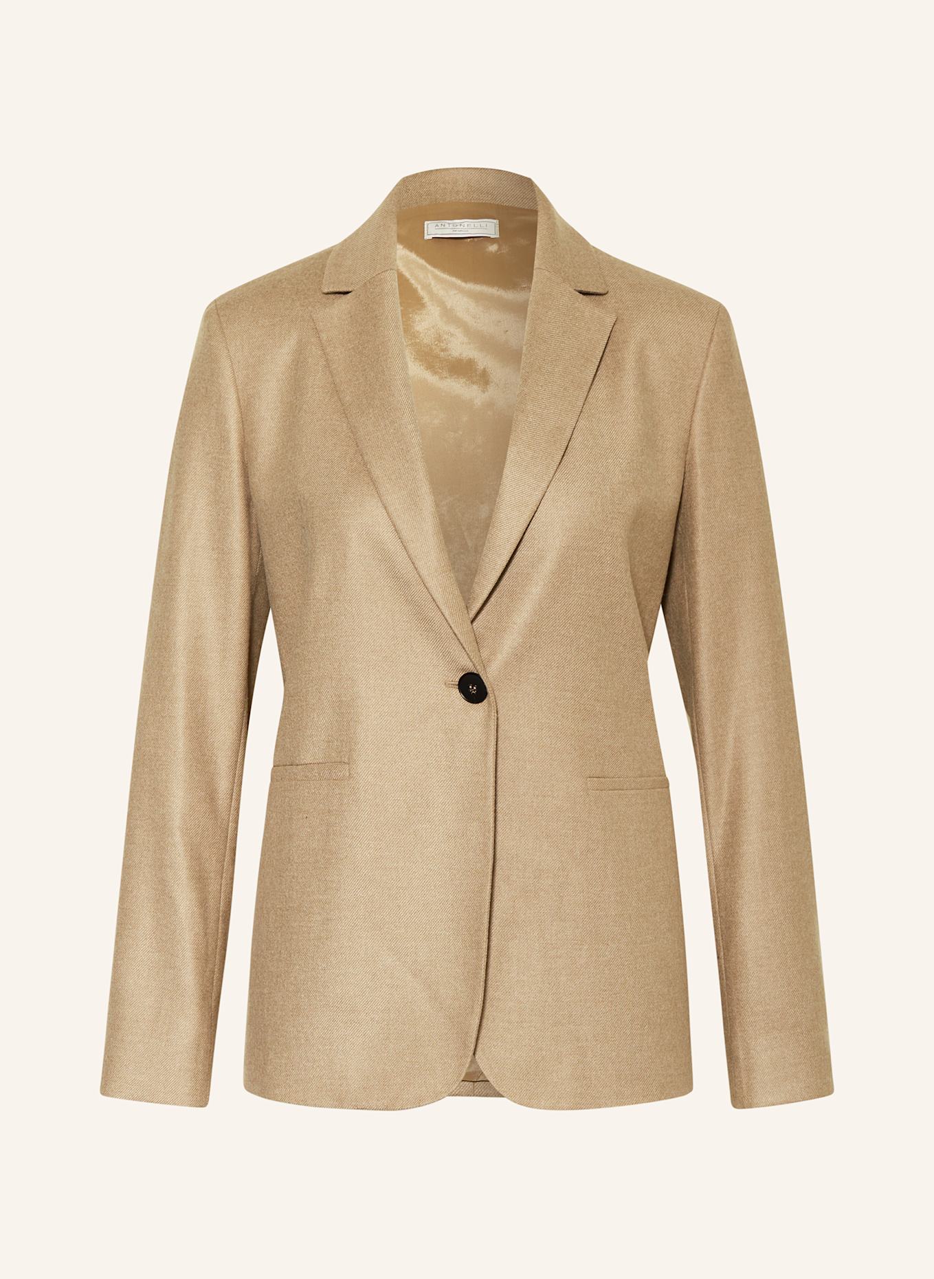 ANTONELLI firenze Flanellblazer FRANCOFORTE: BEIGE