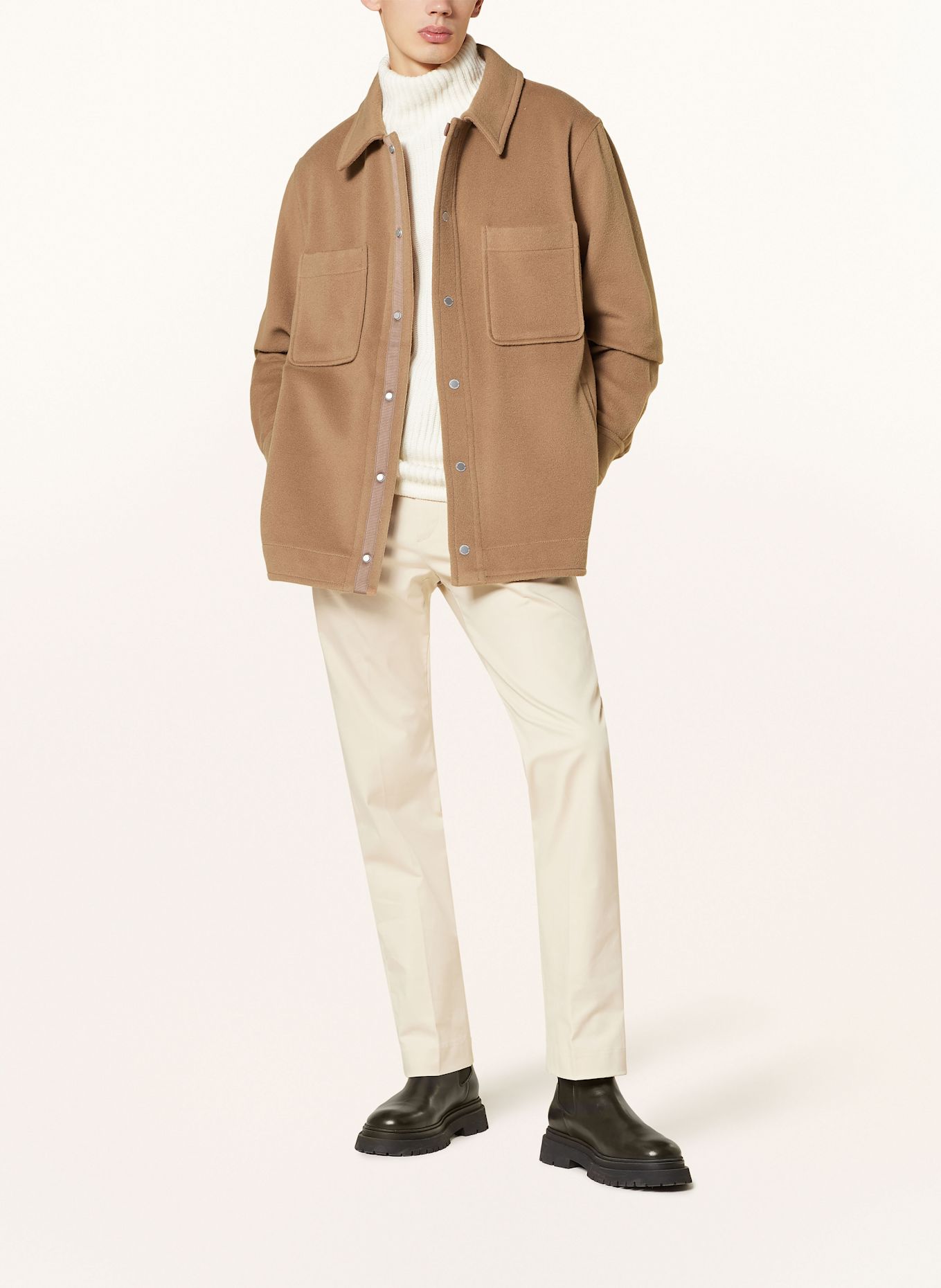 CANADA GOOSE Overshirt BALAS: CAMEL