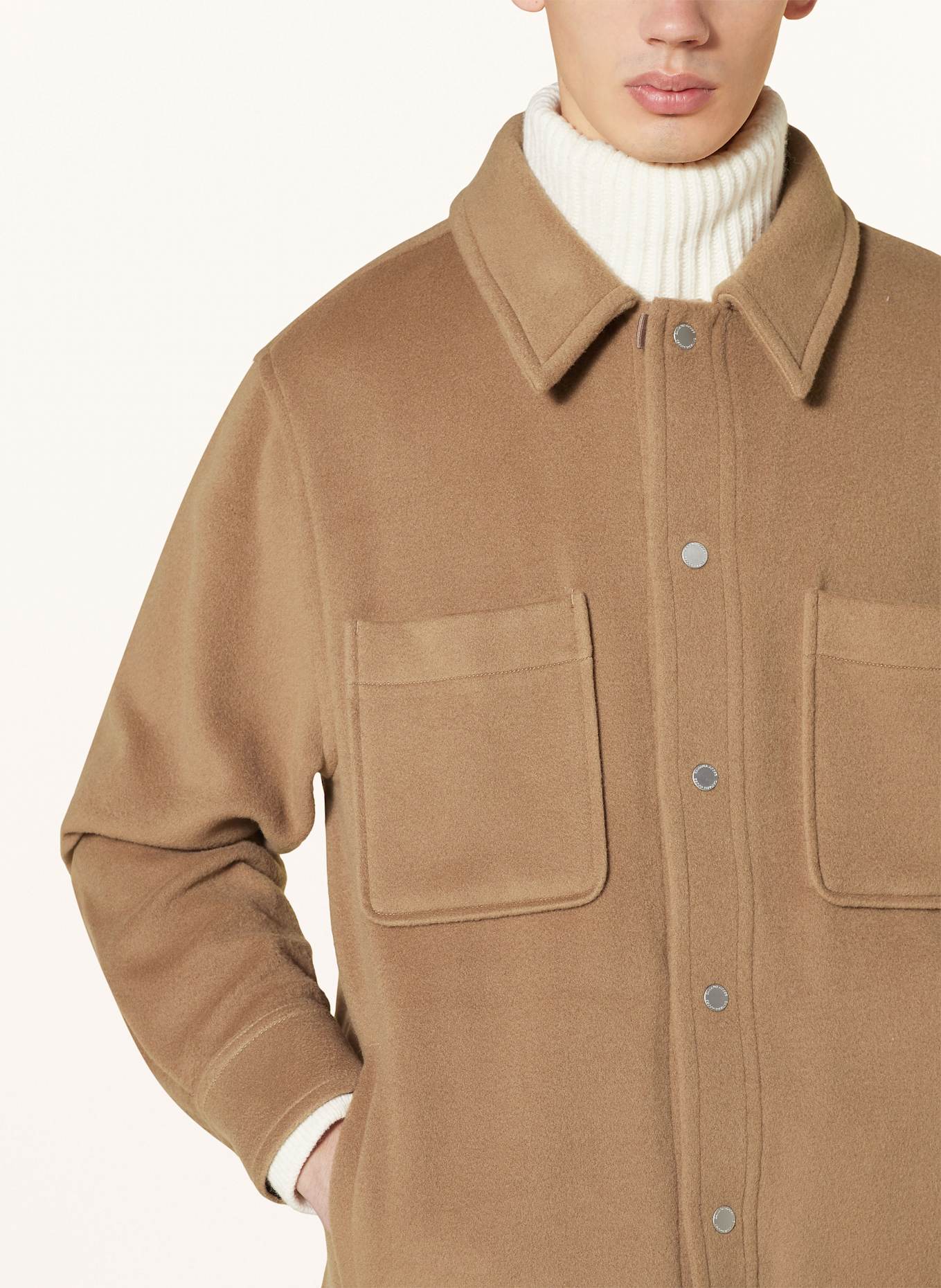 CANADA GOOSE Overshirt BALAS: CAMEL