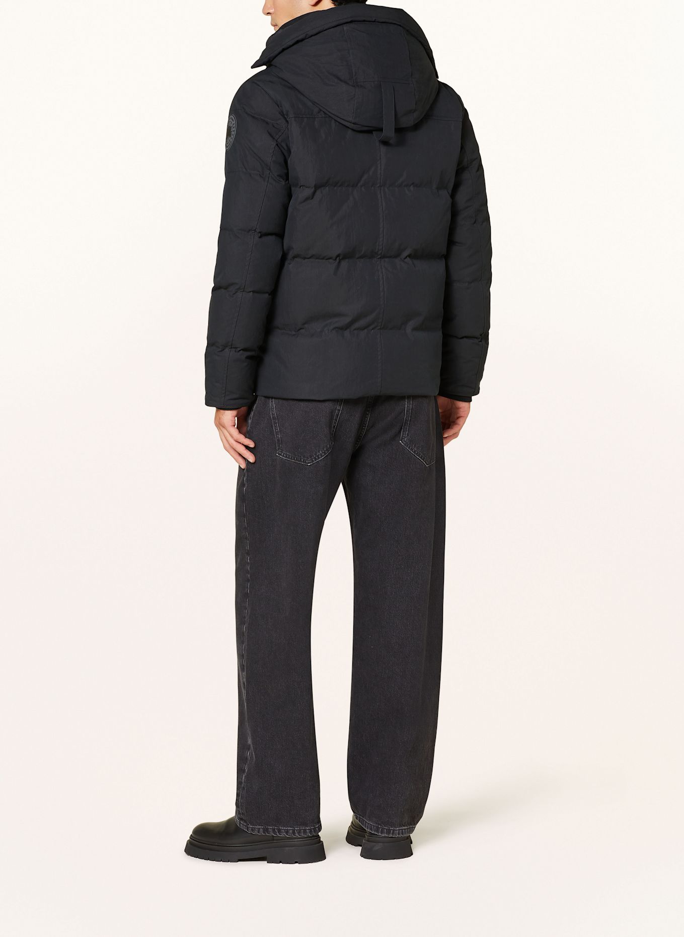 CANADA GOOSE Daunenjacke WYNDHAM: SCHWARZ